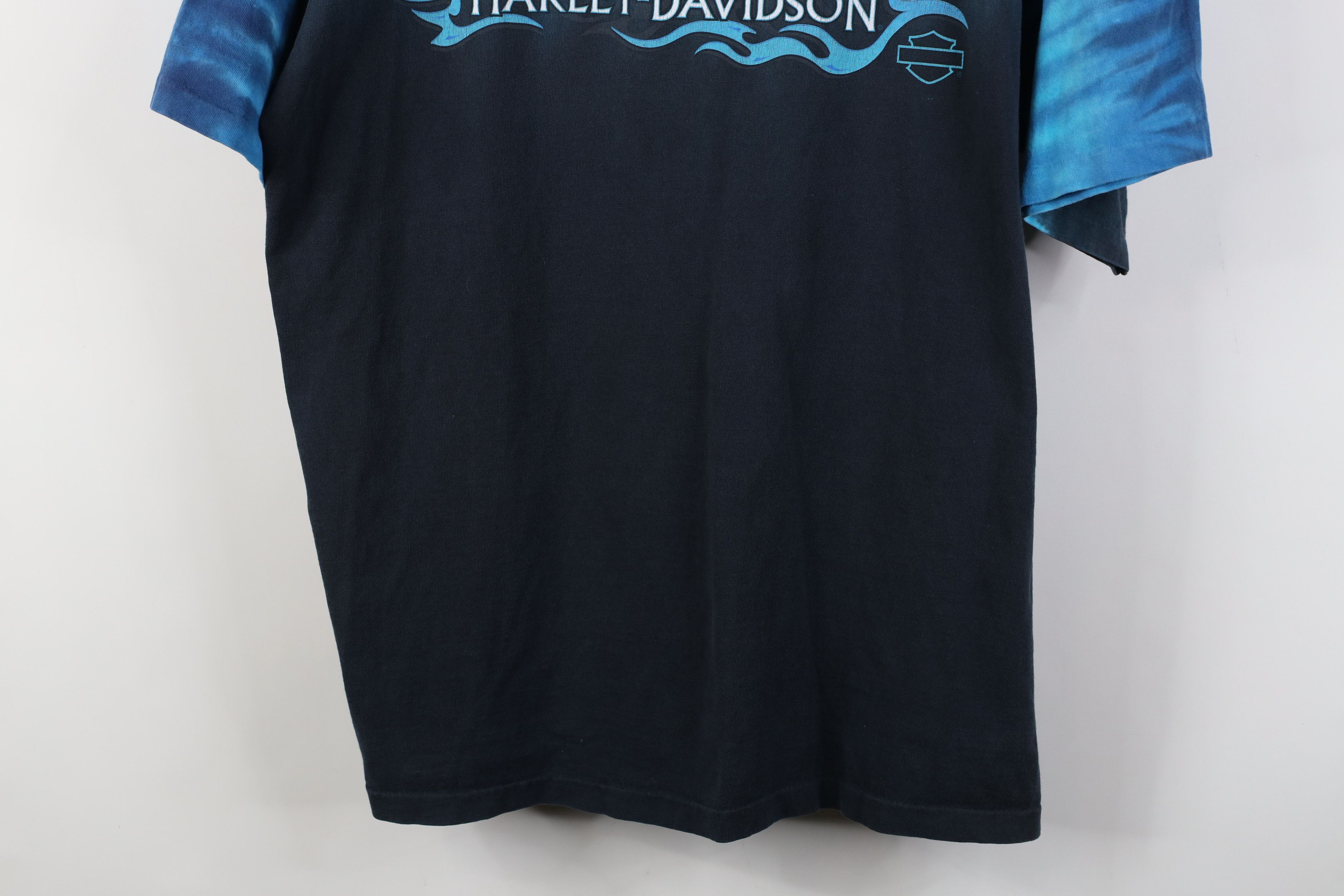 Harley Davidson Vintage Y2K Harley Davidson Tribal Fire Flames T-Shirt USA Size US L / EU 52-54 / 3 - 3 Thumbnail