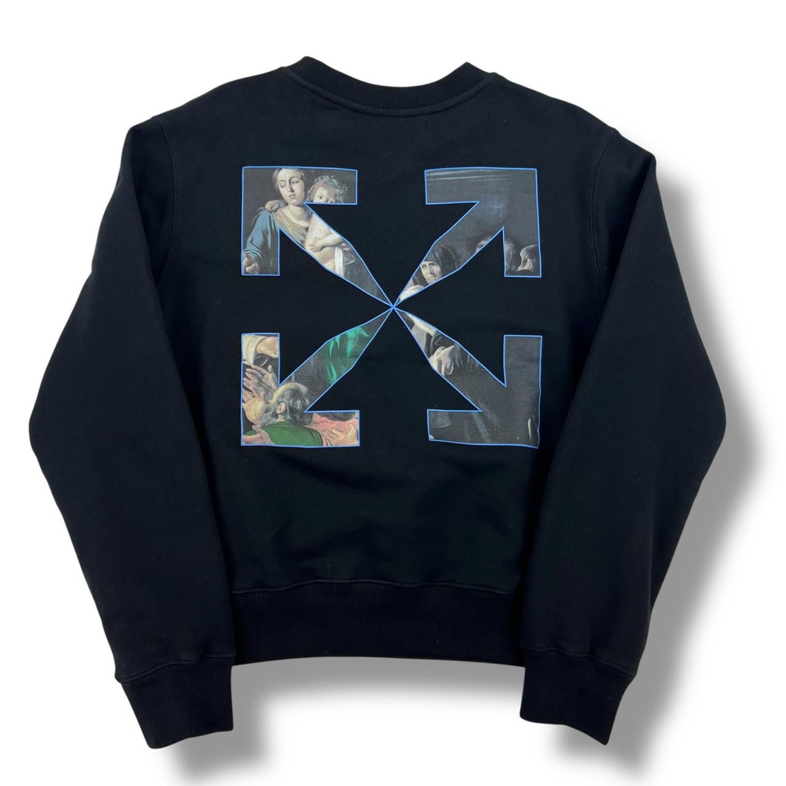 Off-White Off-White Caravaggio Painting Sweatshirt Black Size US S / EU 44-46 / 1 - 3 Thumbnail