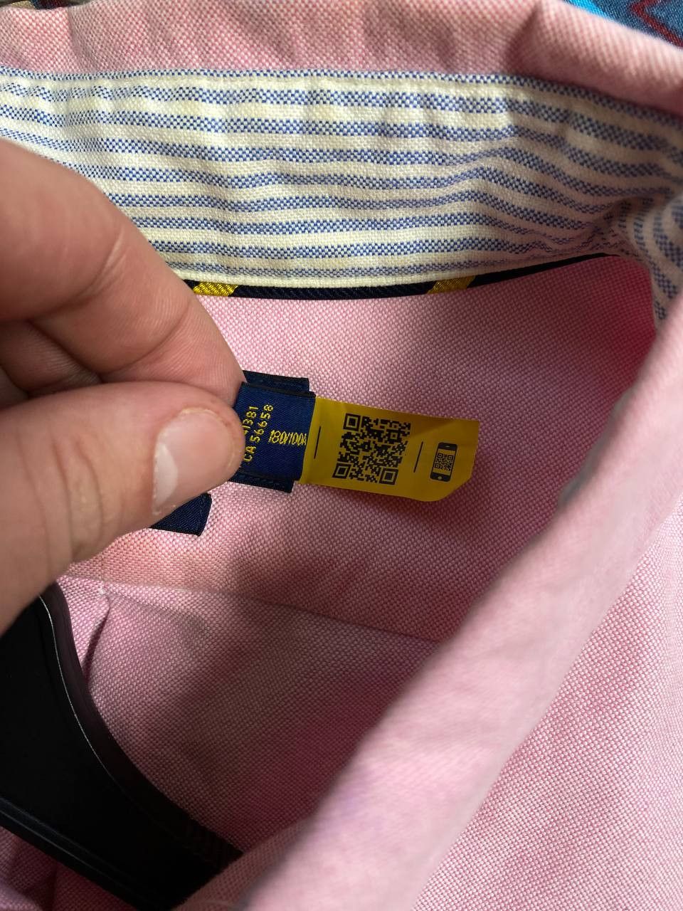 Ralph Lauren Vintage Y2K shirt Ralph Lauren Custom fit pink streetwear Size US L / EU 52-54 / 3 - 3 Thumbnail