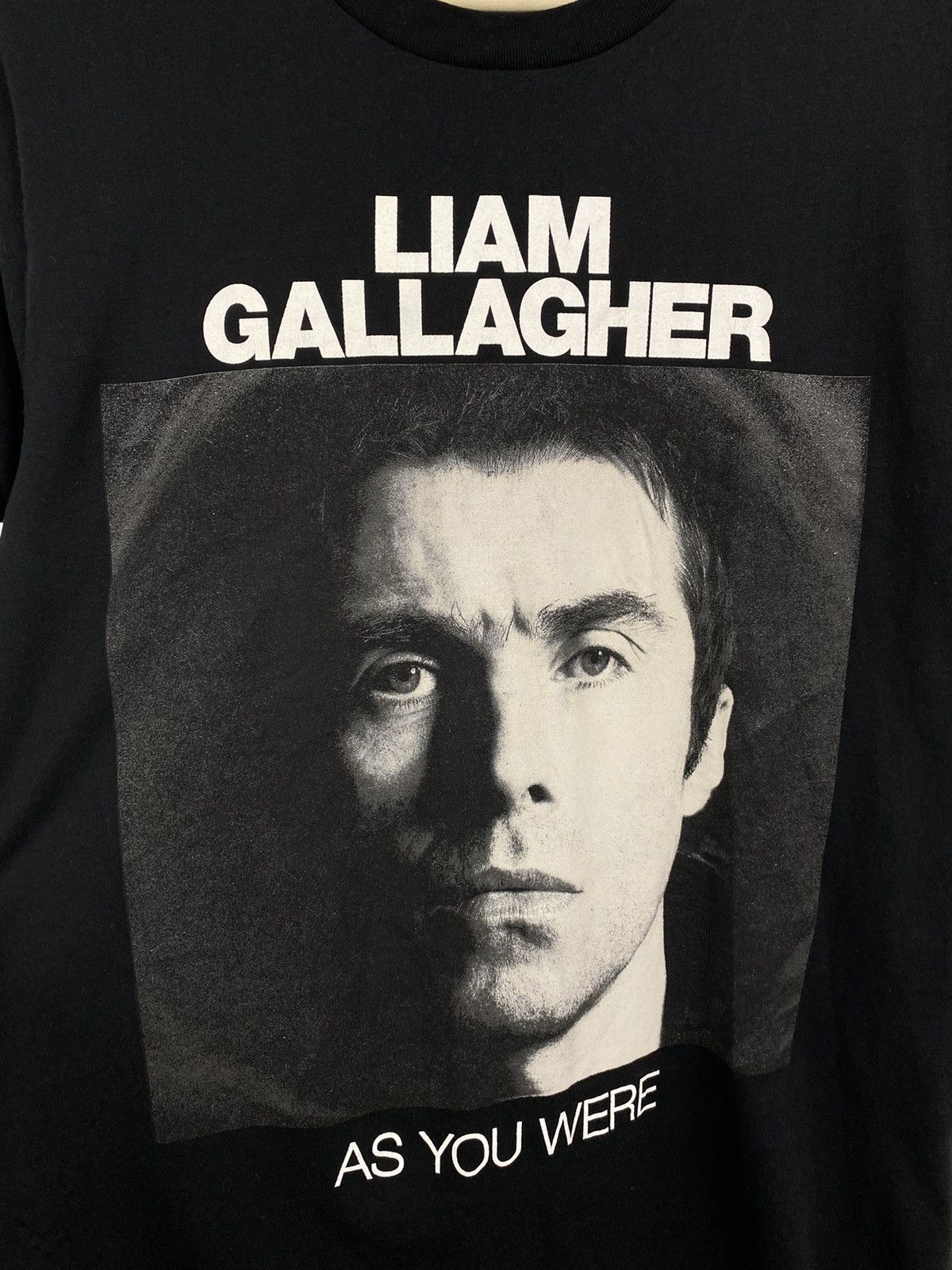 Band Tees Vintage Liam Gallagher Oasis band rock t-shirt rare retro Size US M / EU 48-50 / 2 - 4 Thumbnail