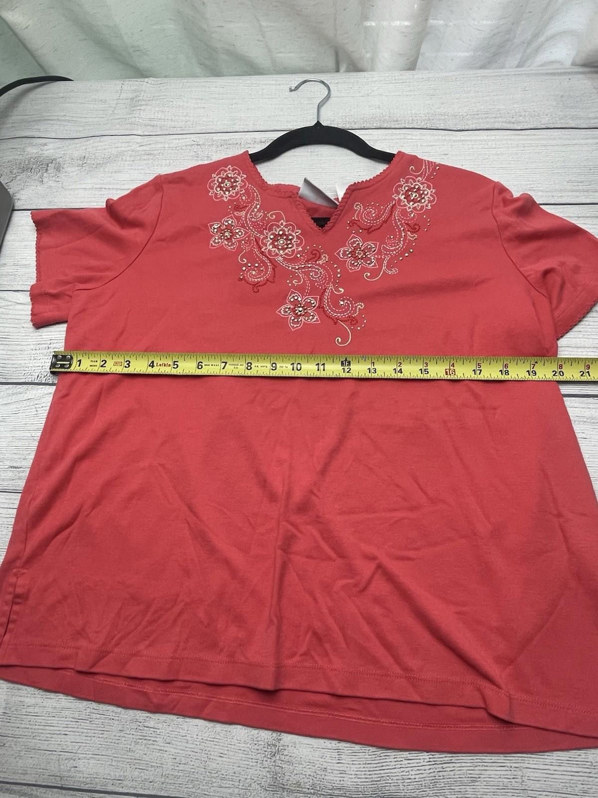 Other Alfred Dunner Embellished Blouse Size Petite 10 Size M / US 6-8 / IT 42-44 - 5 Thumbnail