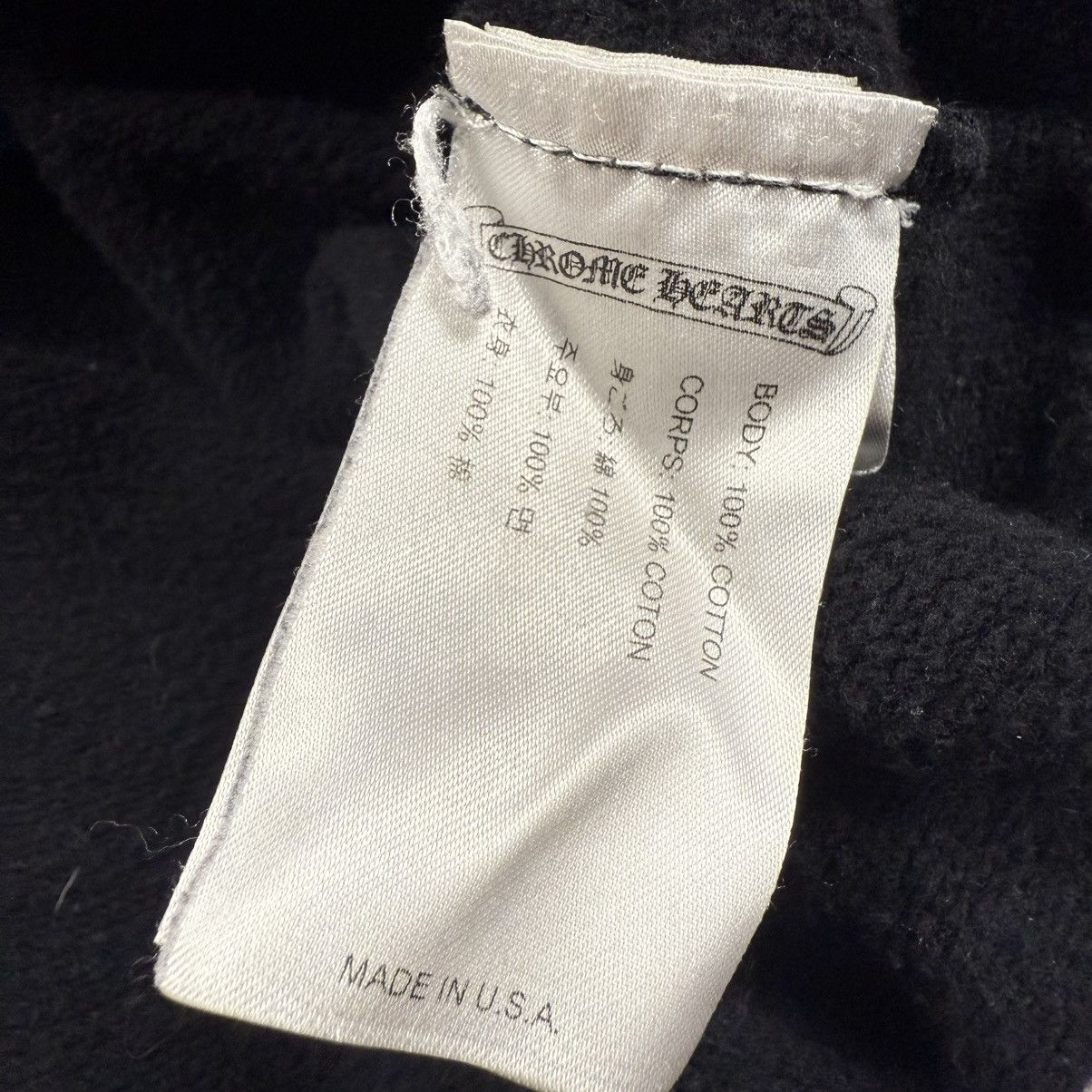 Chrome Hearts Chrome Hearts Scroll Logo ‘Black’ Hoodie Size US L / EU 52-54 / 3 - 7 Thumbnail