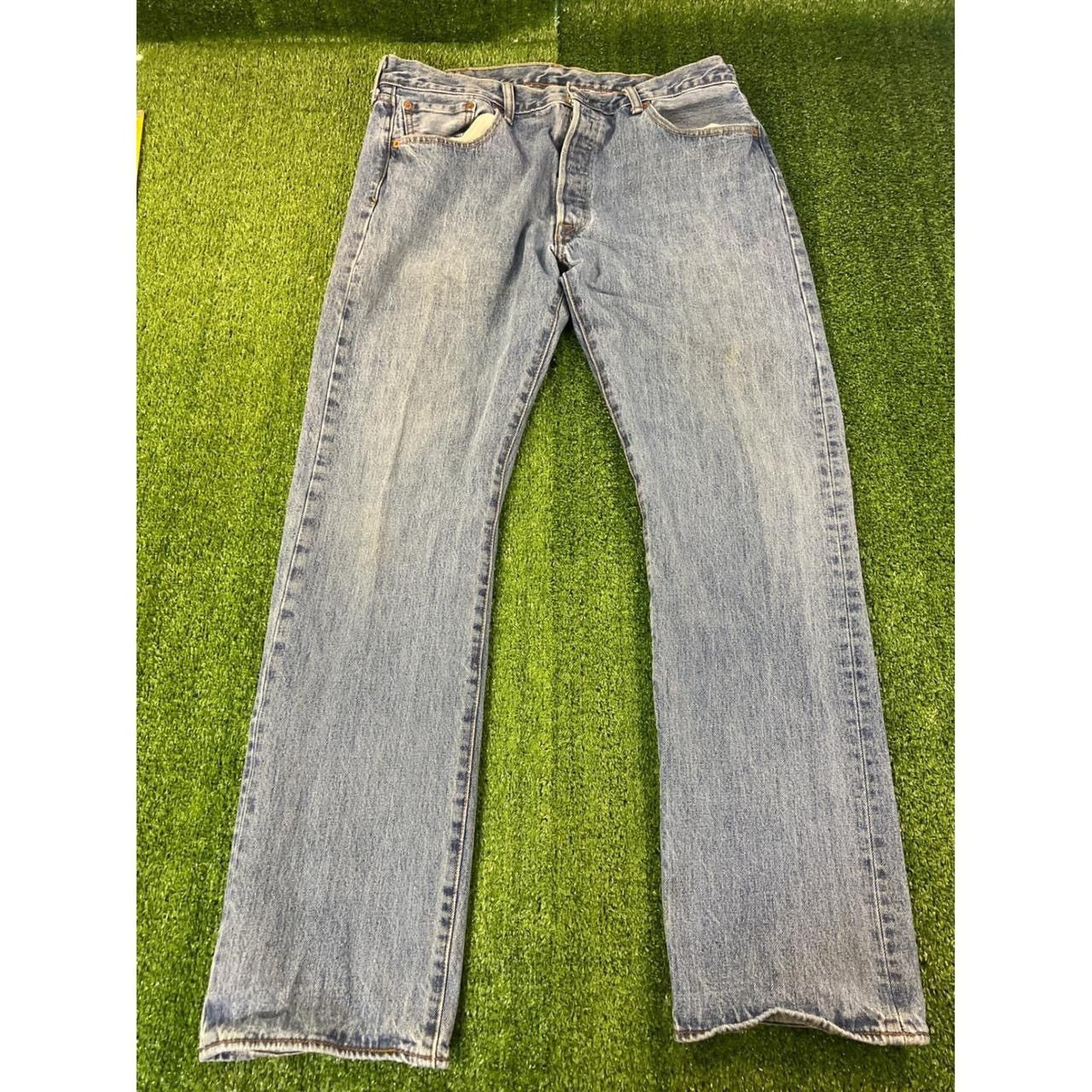 Levi's Levis 501 Mens 38X32 Straight Leg Button Fly Jeans Size US 38 / EU 54 - 1 Thumbnail