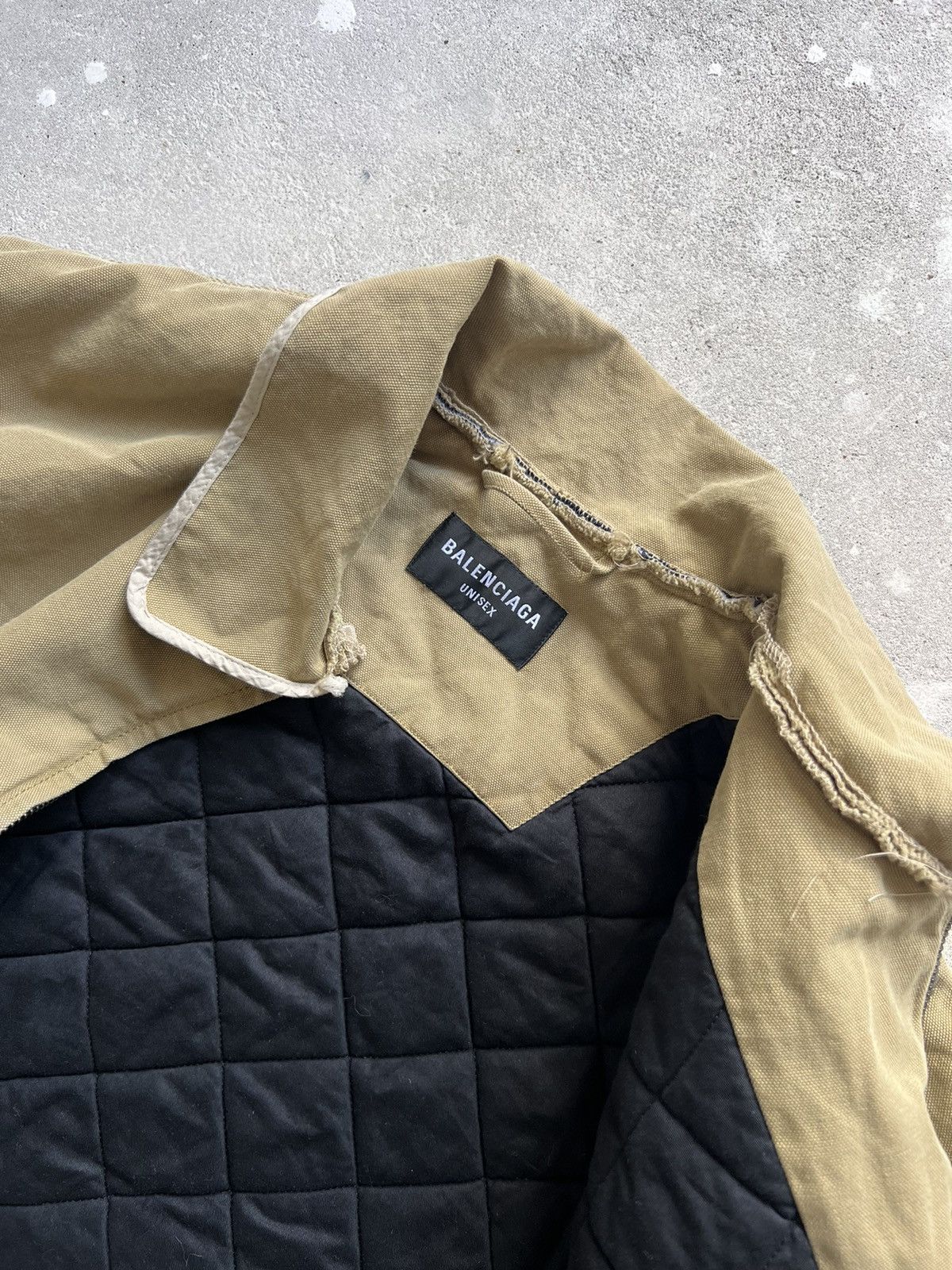 Balenciaga Balenciaga Worker Jacket Canvas Size US XS / EU 42 / 0 - 7 Thumbnail