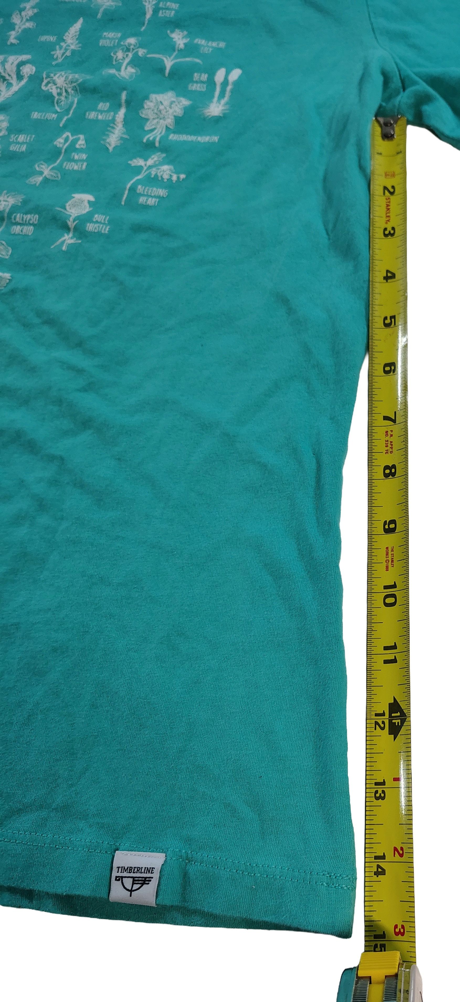 Other Women's Small Sea Green Timberline Lodge Foliage T-Shirt Size S / US 4 / IT 40 - 7 Thumbnail