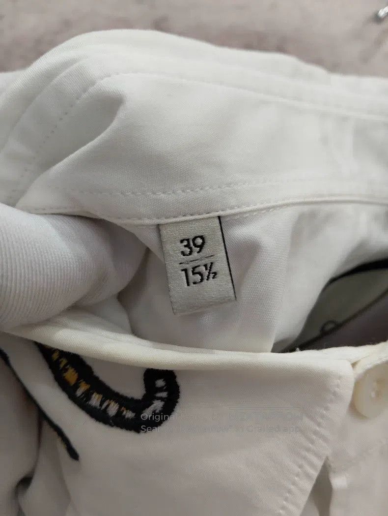 Gucci Gucci Size 39 Embroidered shirt with tiger collar Size XS / US 0-2 / IT 36-38 - 6 Thumbnail