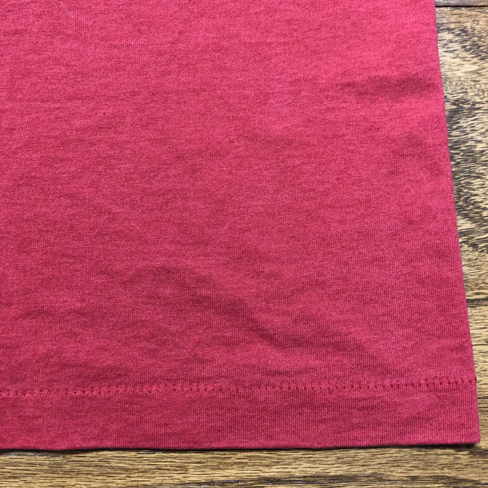 Fruit Of The Loom VINTAGE Lonestar Steakhouse & Saloon T Shirt Red Cotton Blend Men L Crew Neck Short Sleeve USA 90s Western Graphic Print Size US L / EU 52-54 / 3 - 4 Thumbnail