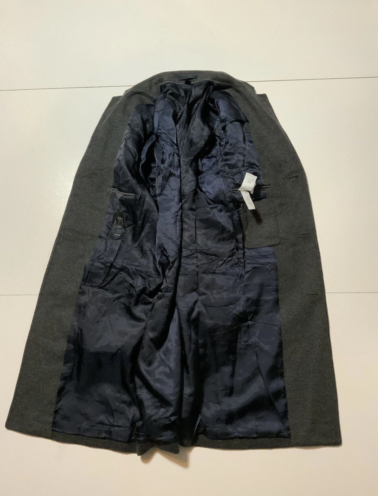 J.Crew $450 J. Crew Ludlow Wool Cashmere Charcoal Overcoat Coat Size US M / EU 48-50 / 2 - 3 Thumbnail