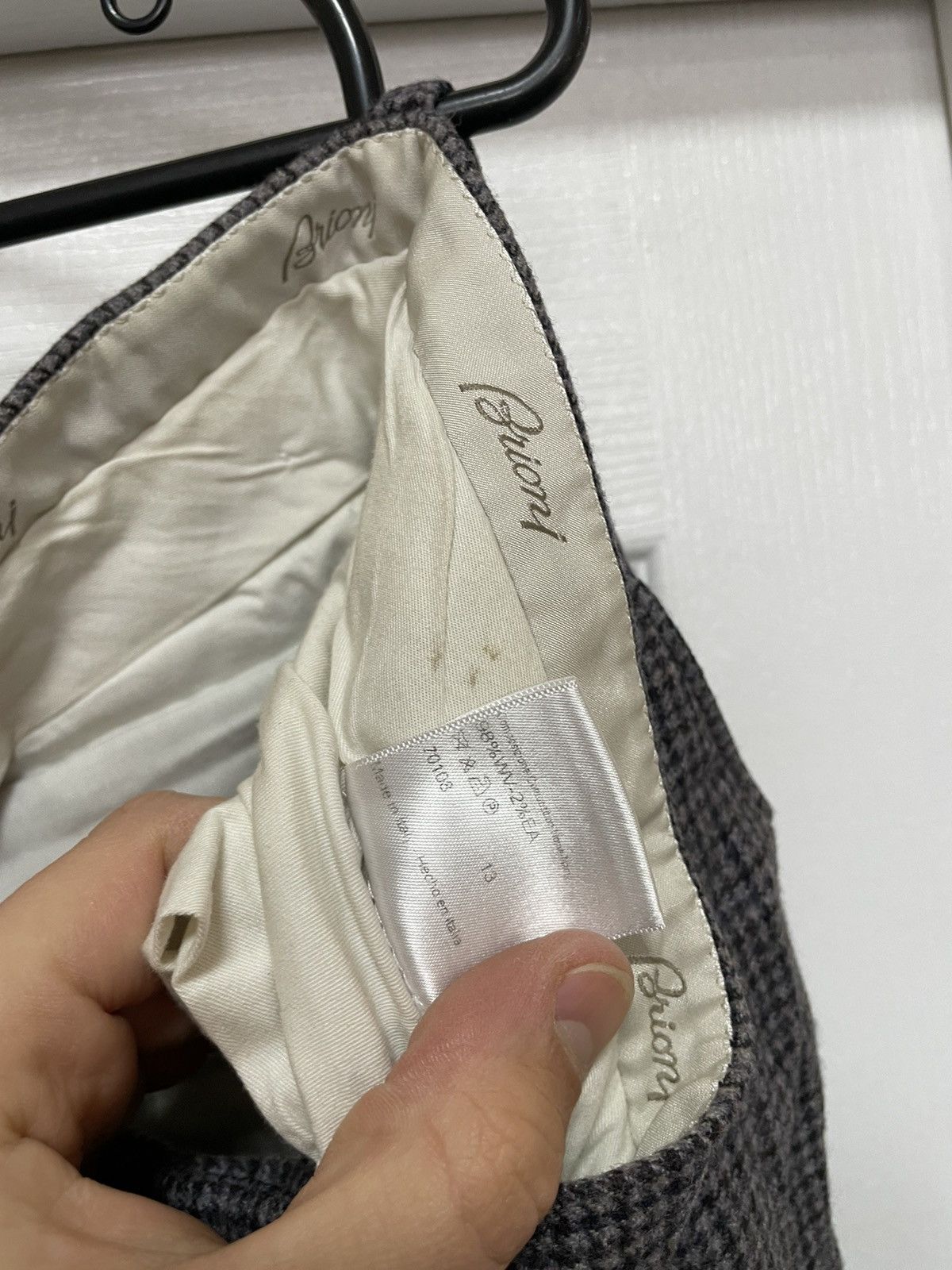 Brioni BRIONI old money Luxury Classic Wool grousers Trousers pants Size US 44 / EU 60 - 6 Thumbnail