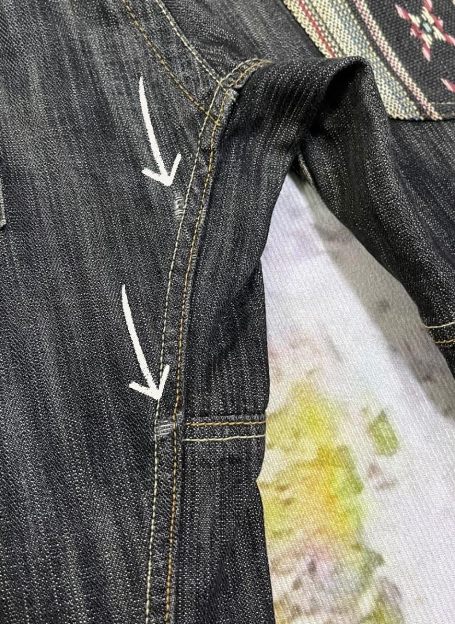 If Six Was Nine × Japanese Brand Japanese Dominate Handcrafted Jeans Distressed Jeans Size US 34 / EU 50 - 21 Thumbnail