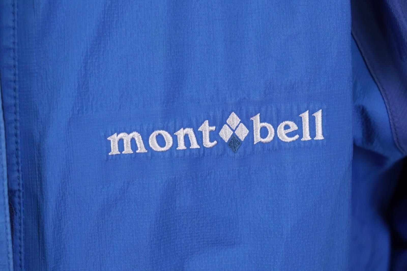 Montbell Mont Bell Blue Waterproof Ski Hooded Jacket Size M Size M / US 6-8 / IT 42-44 - 3 Thumbnail