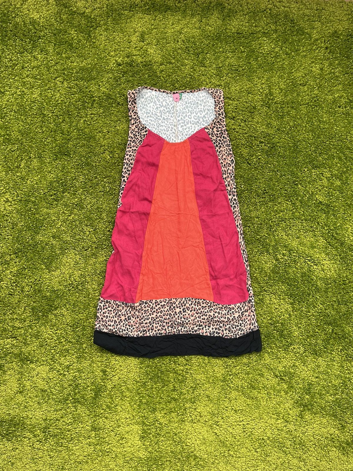chinese dress ladies Leopard Print Knit Midi Dress