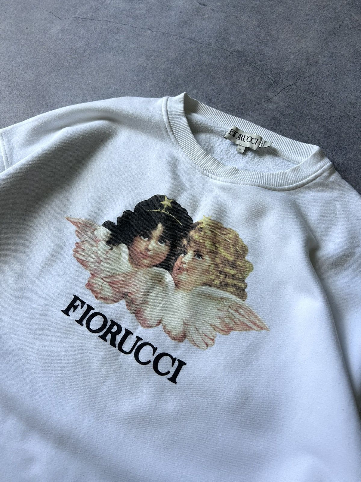 Fiorucci Fiorucci Angel big logo sweatshirt mens Size US M / EU 48-50 / 2 - 2 Thumbnail