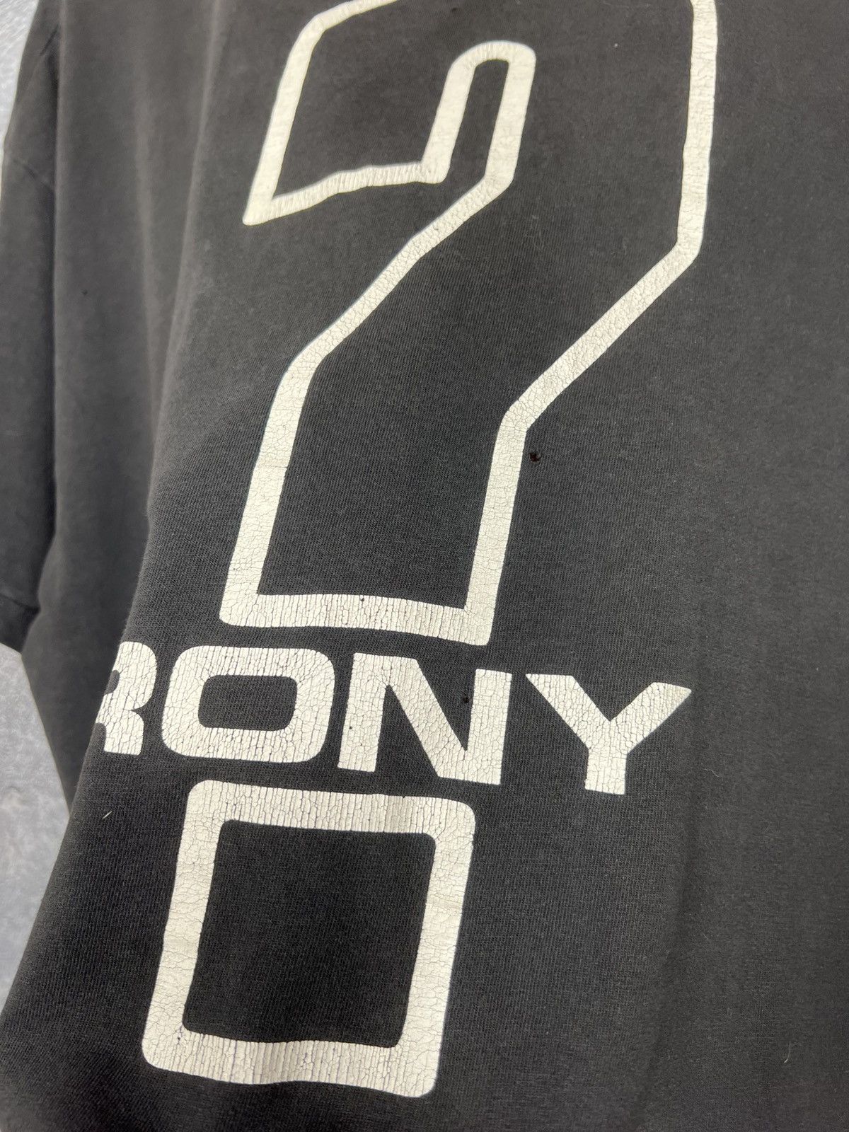 Band Tees 90's Therapy ? Irony Heavy Fucking Metal Tee Faded Size US XL / EU 56 / 4 - 17 Thumbnail