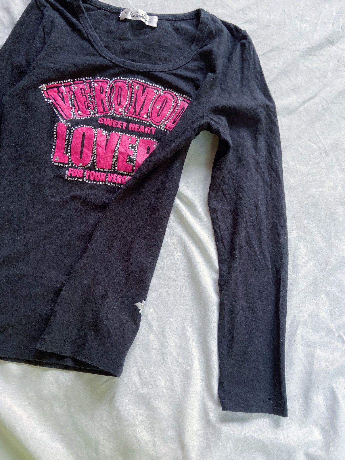 Japanese Brand VEROMODA SWEET HEART LOVERS LONG SLEEVE Size US S / EU 44-46 / 1 - 4 Thumbnail