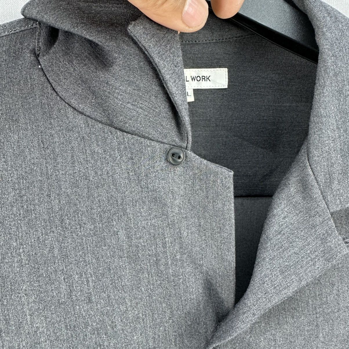 Global Work Global Work Rayon Shirt Loop Collar Double Pocket Size US L / EU 52-54 / 3 - 9 Thumbnail