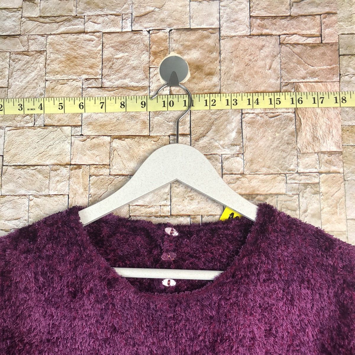 Homespun Knitwear × Japanese Brand Japanese Brand Purple Knitwear #A908 Size S / US 4 / IT 40 - 4 Thumbnail