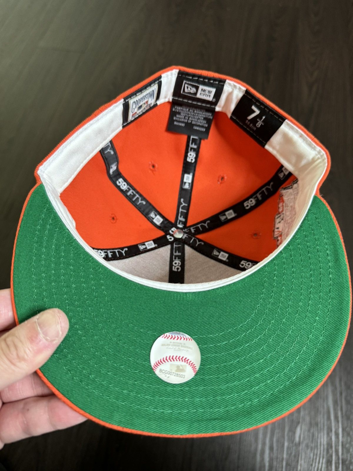 New Era New Era San Francisco Giants Fitted 7 1/8 Size ONE SIZE - 4 Thumbnail