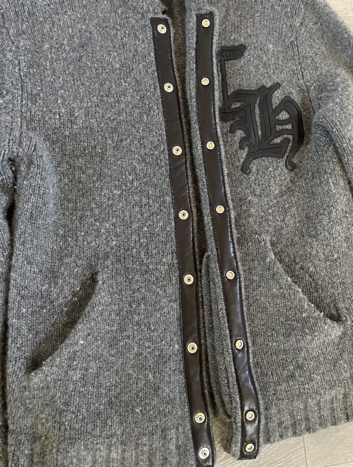 Chrome Hearts Chrome Hearts Cashmere Patched Cardigan Size US S / EU 44-46 / 1 - 5 Thumbnail