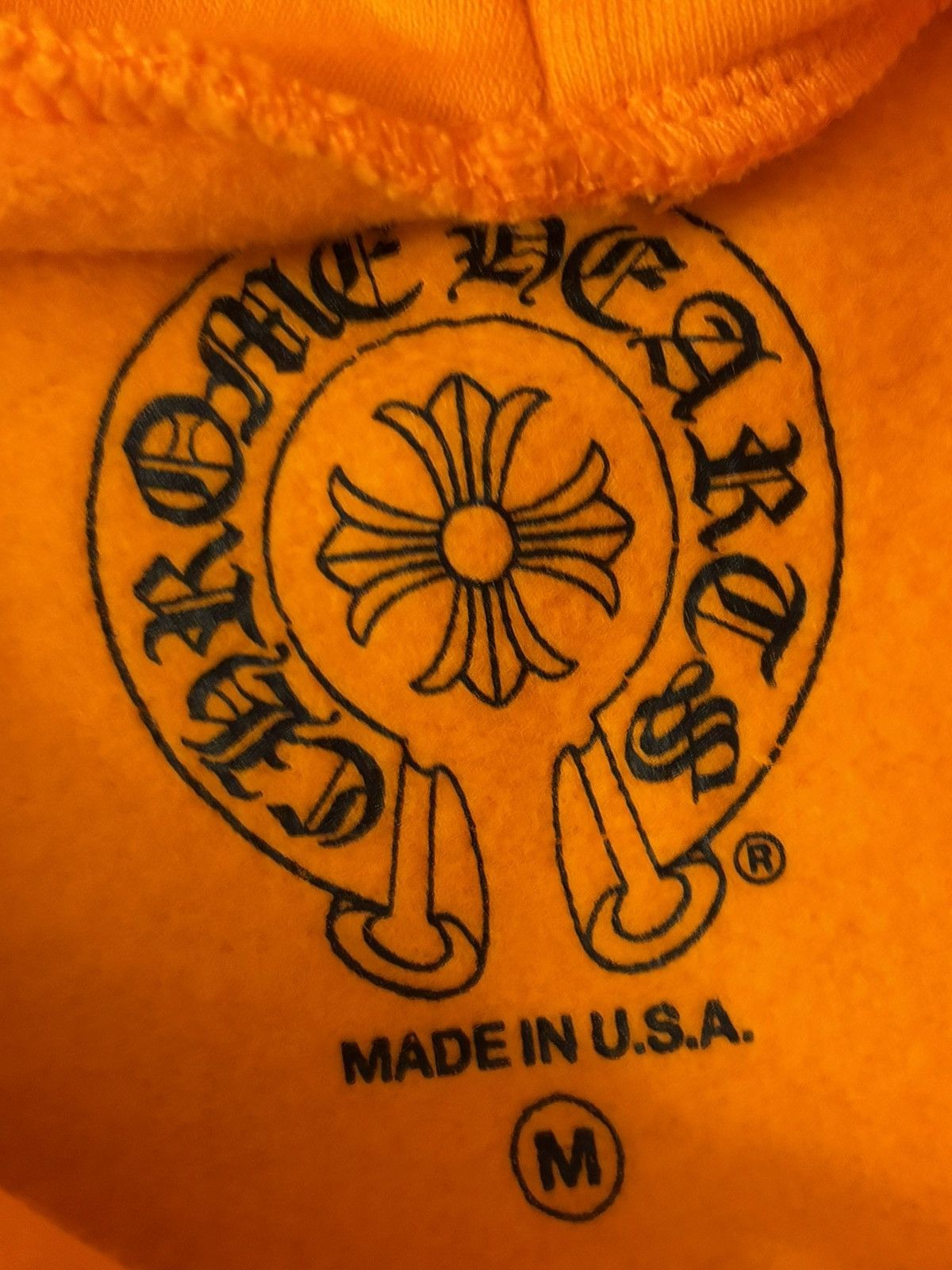 Chrome Hearts Chrome Hearts Orange Floral Miami Hoodie Size US M / EU 48-50 / 2 - 3 Thumbnail