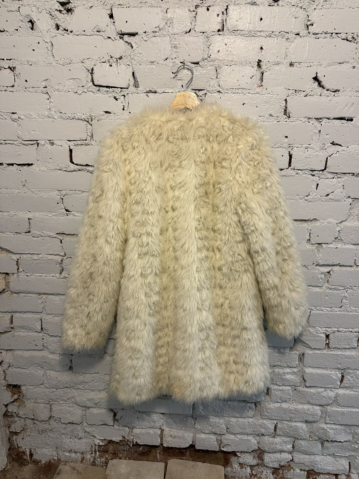 Michael Kors Michael Kors Shaggy Faux Fur "Mob Wife" Statement Coat Size M / US 6-8 / IT 42-44 - 2 Thumbnail