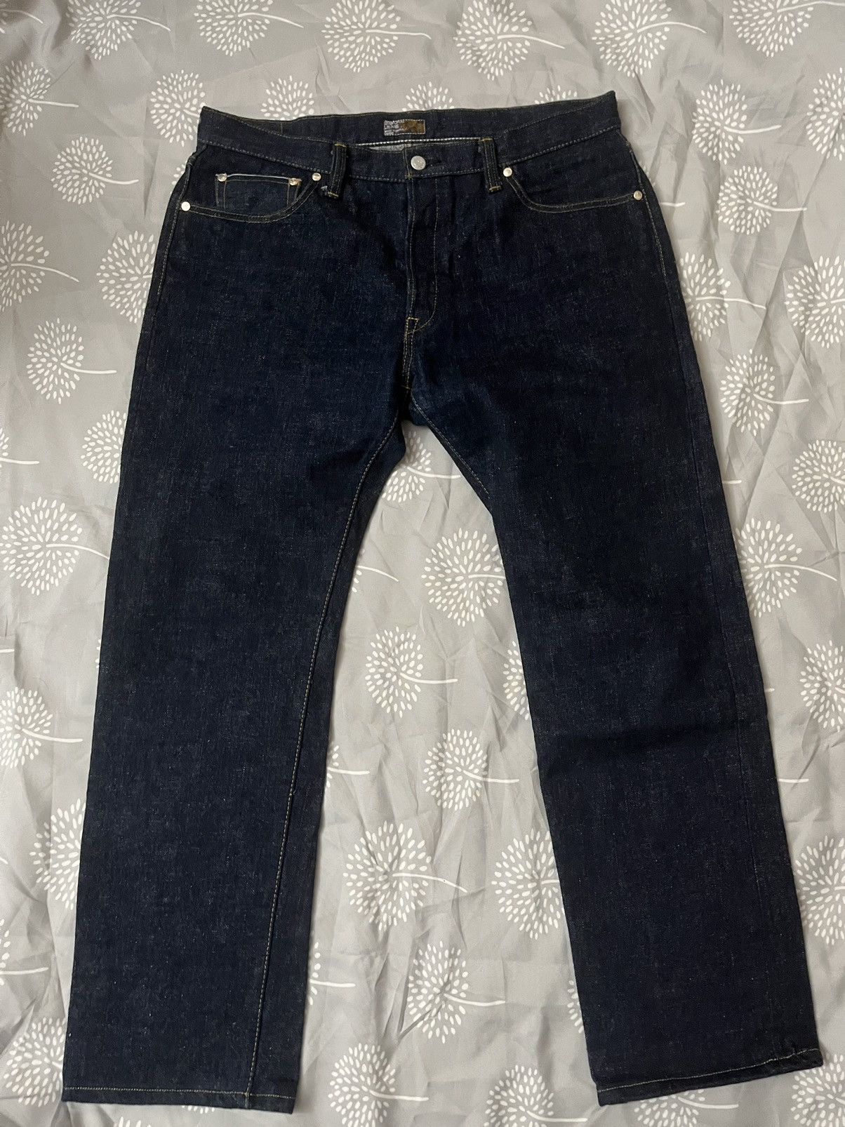 Japanese Brand Samurai Natural Indigo Jeans Size US 38 / EU 54 - 1 Thumbnail