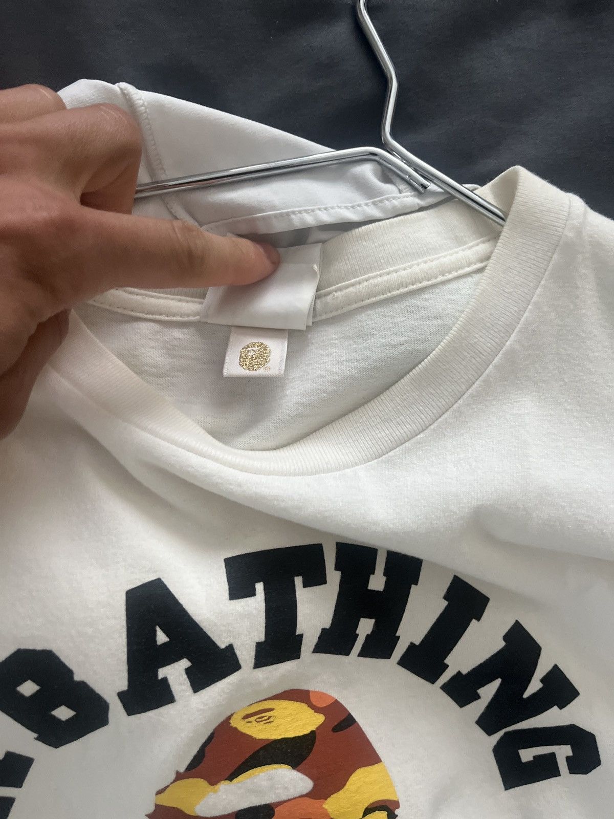 Bape Bape Orange Camo Size US L / EU 52-54 / 3 - 5 Thumbnail
