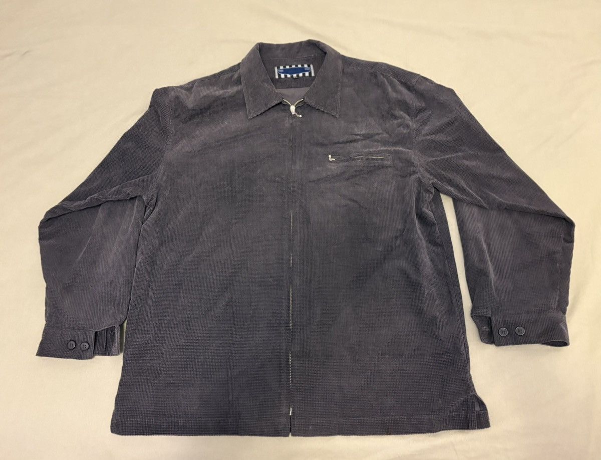 Vintage Vintage Dark Blue Corduroy Jacket Size US M / EU 48-50 / 2 - 1 Thumbnail