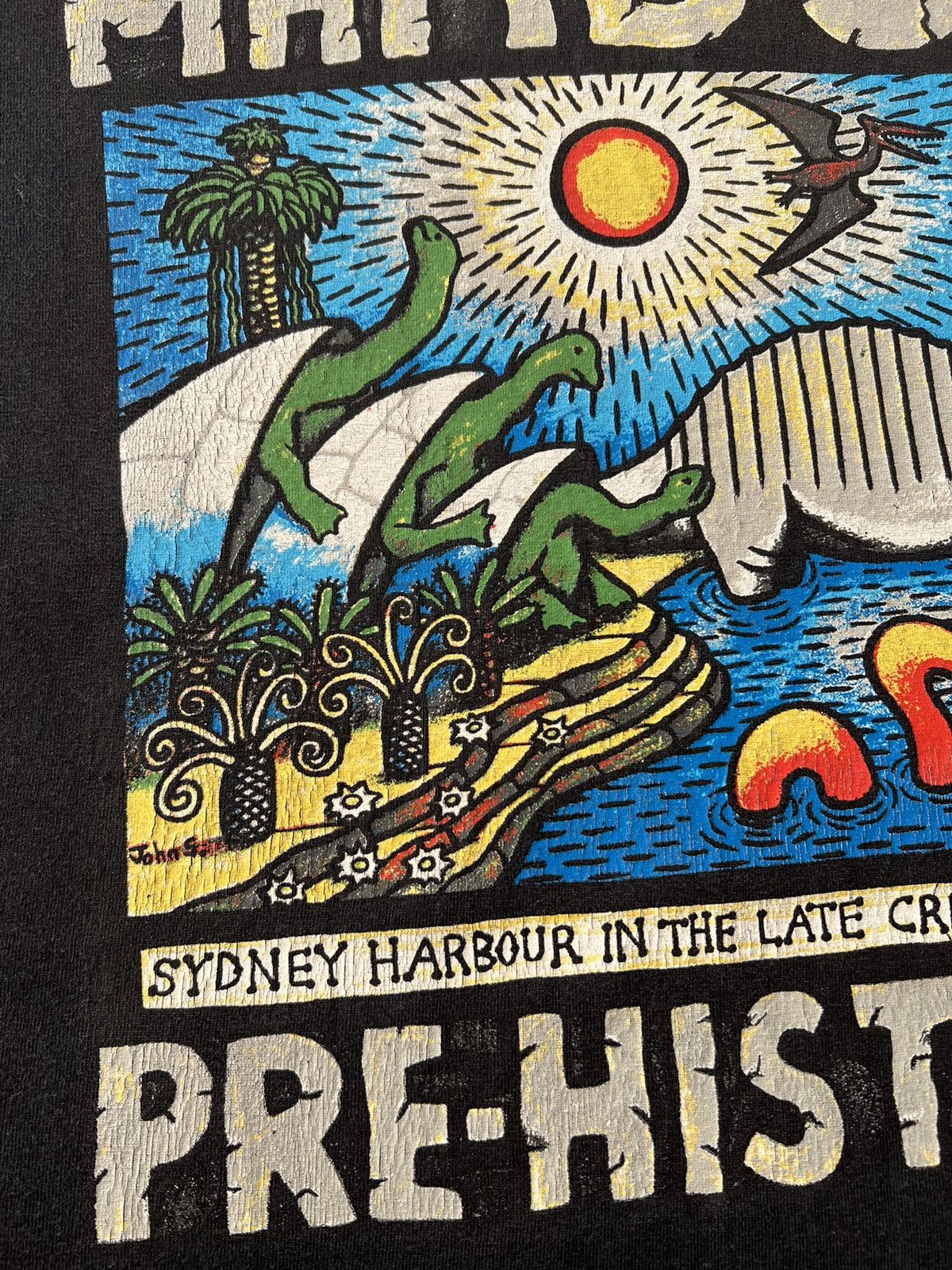Mambo Vintage 90s Mambo Pre-History Dinosaurs Surf Australia Tee Size US M / EU 48-50 / 2 - 14 Thumbnail