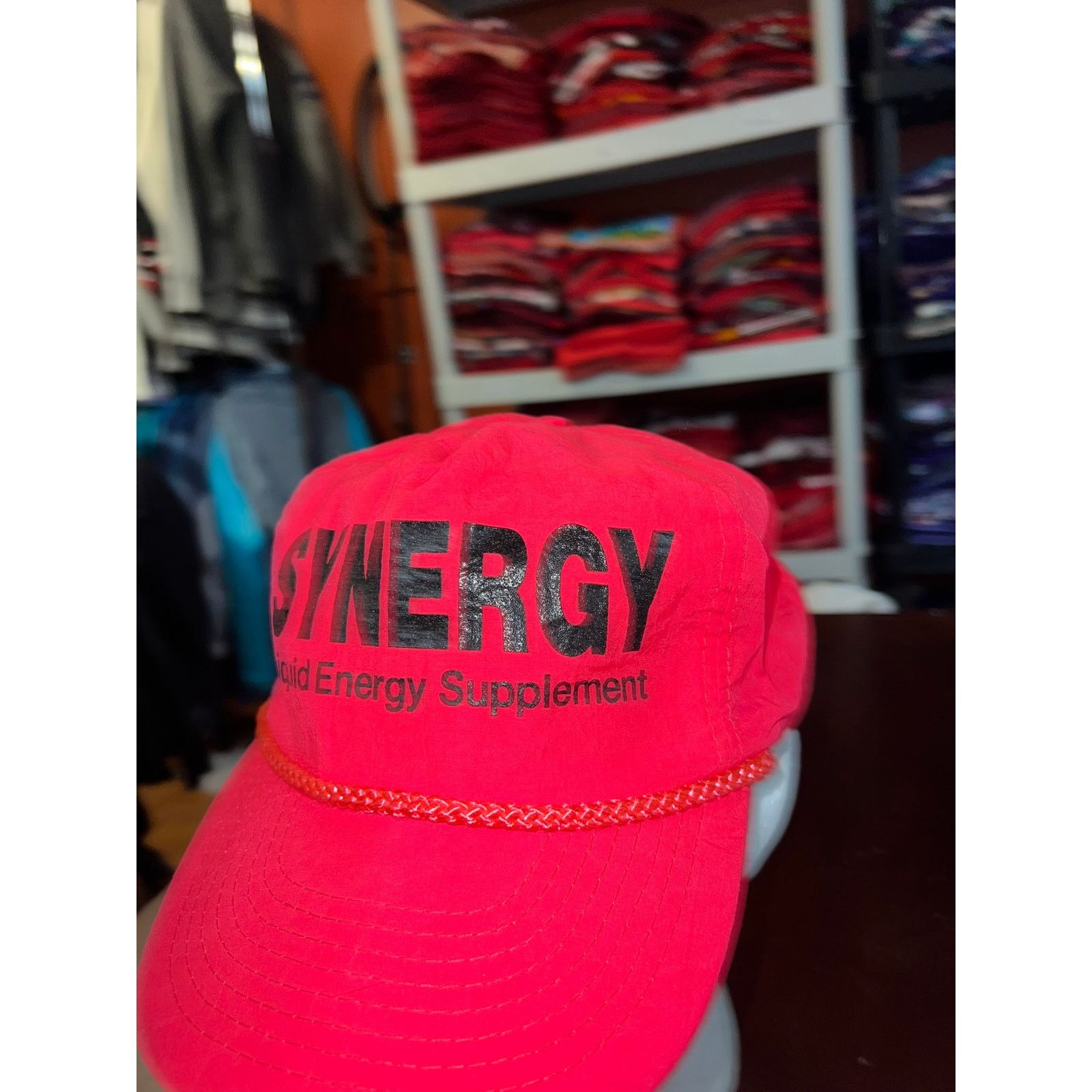 Vintage Vintage Synergy Hat Liquid Energy Supplement Cap Headwear Size ONE SIZE - 3 Thumbnail