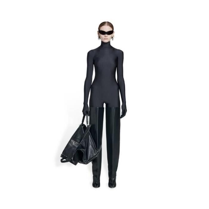 Balenciaga oc11z0825 Falkon Bodysuit in Black Size XS / US 0-2 / IT 36-38 - 2 Thumbnail
