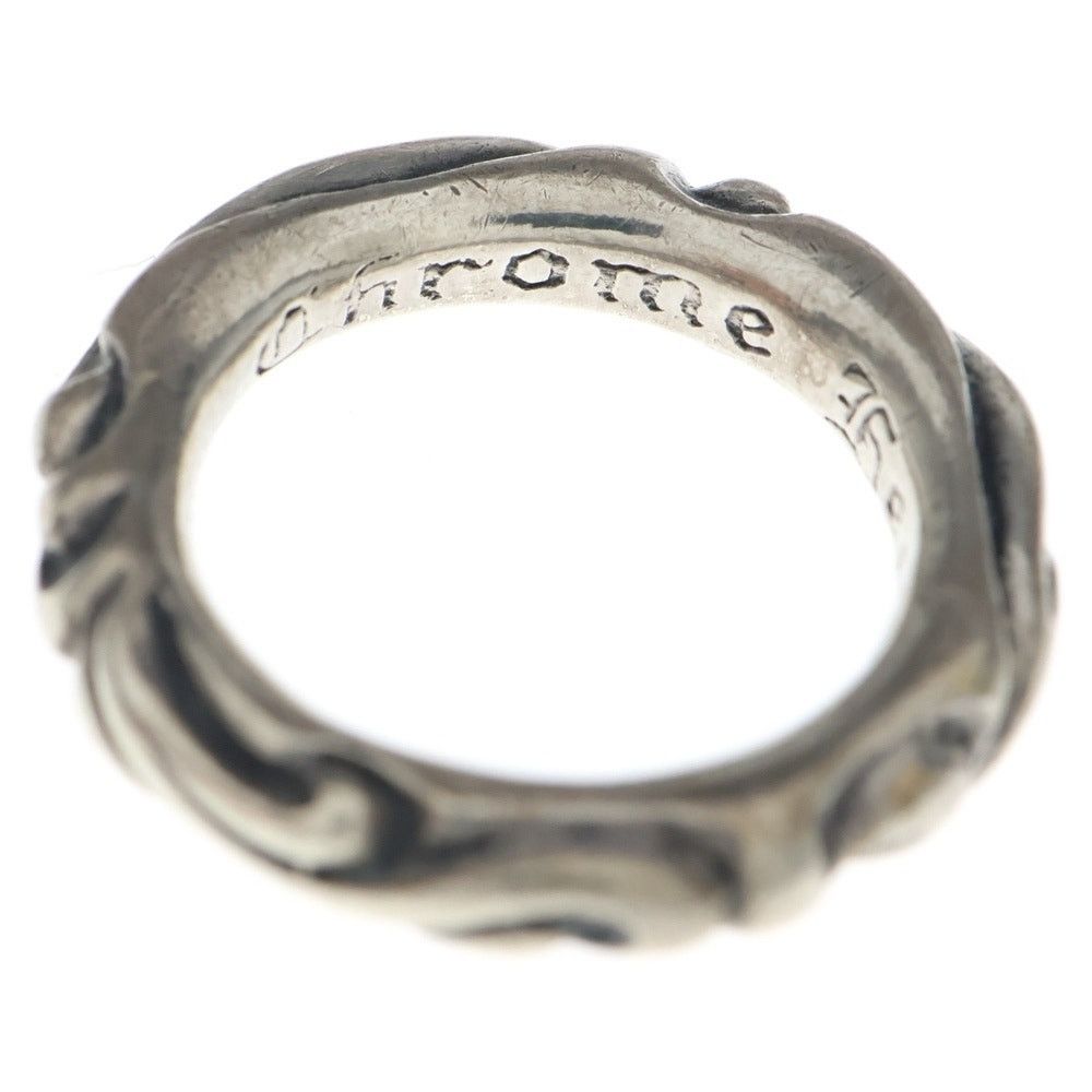 Chrome Hearts CHROME HEARTS SCRL BAND Silver Ring BCA351 Size ONE SIZE - 5 Thumbnail