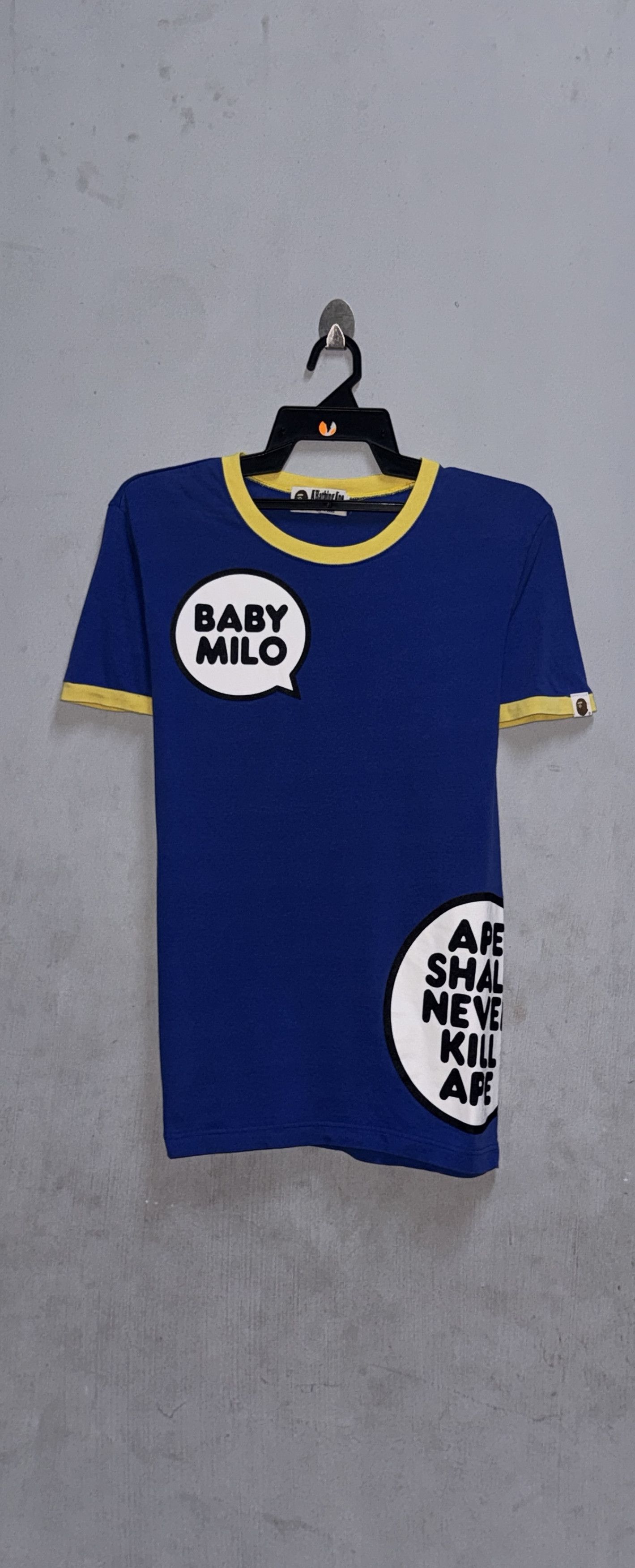 Bape A Bathing Ape Bape Baby Milo Ringer T-Shirt Size US M / EU 48-50 / 2 - 1 Thumbnail