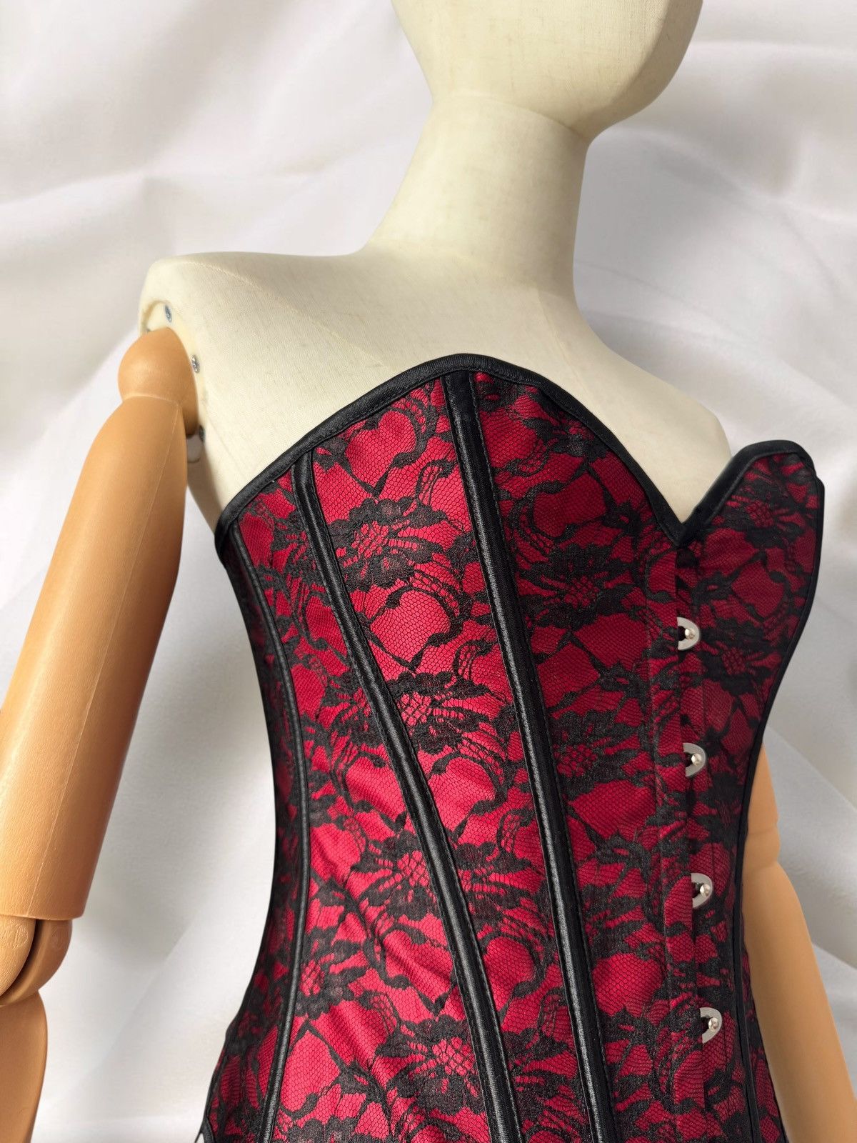 Hysteric Glamour Romantic Y2K Super Sexy Vintage Lace Corset Top Size S / US 4 / IT 40 - 6 Thumbnail