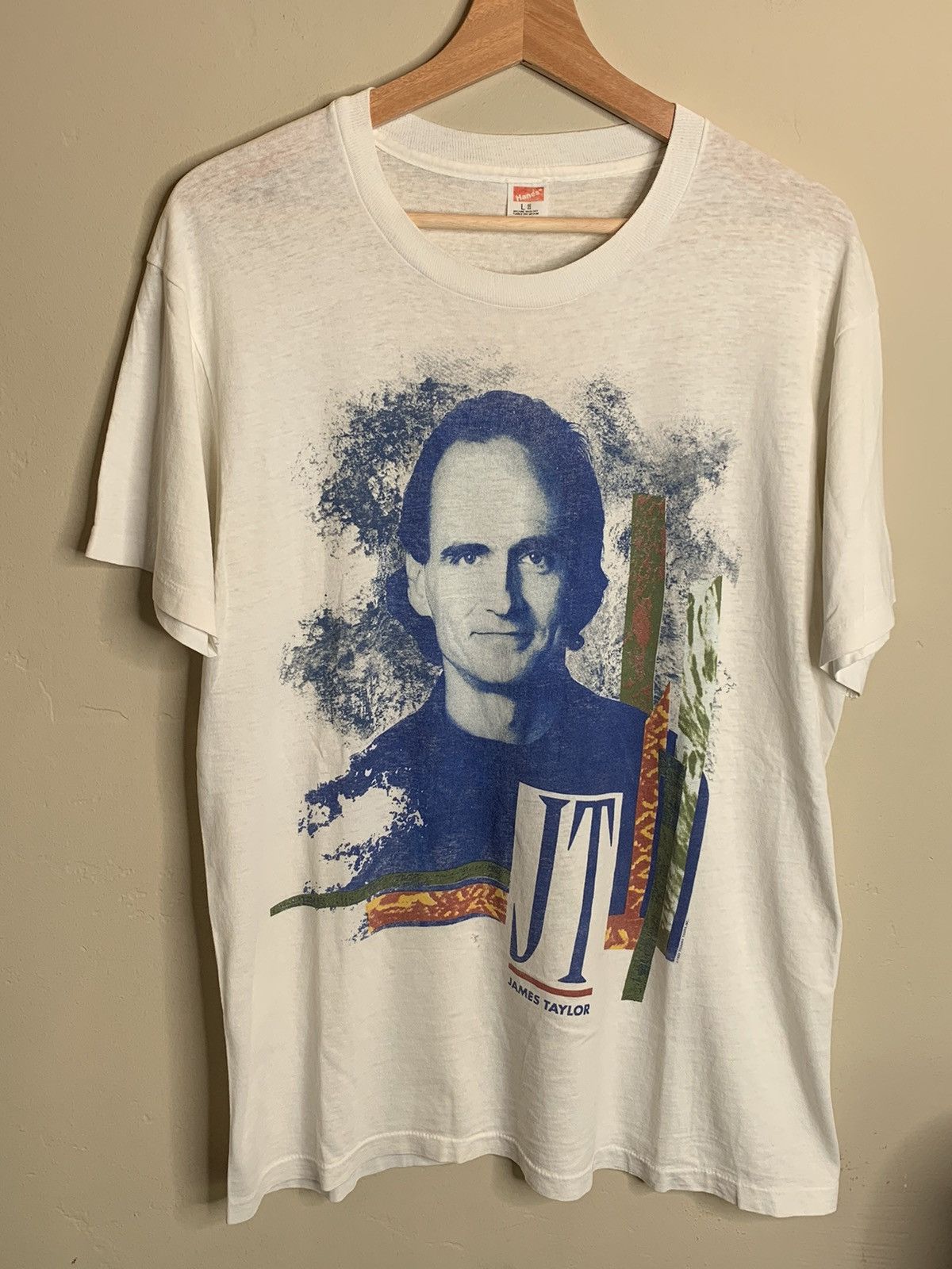 Band Tees × Made In Usa × Vintage RARE* Vintage 1990 James Taylor 