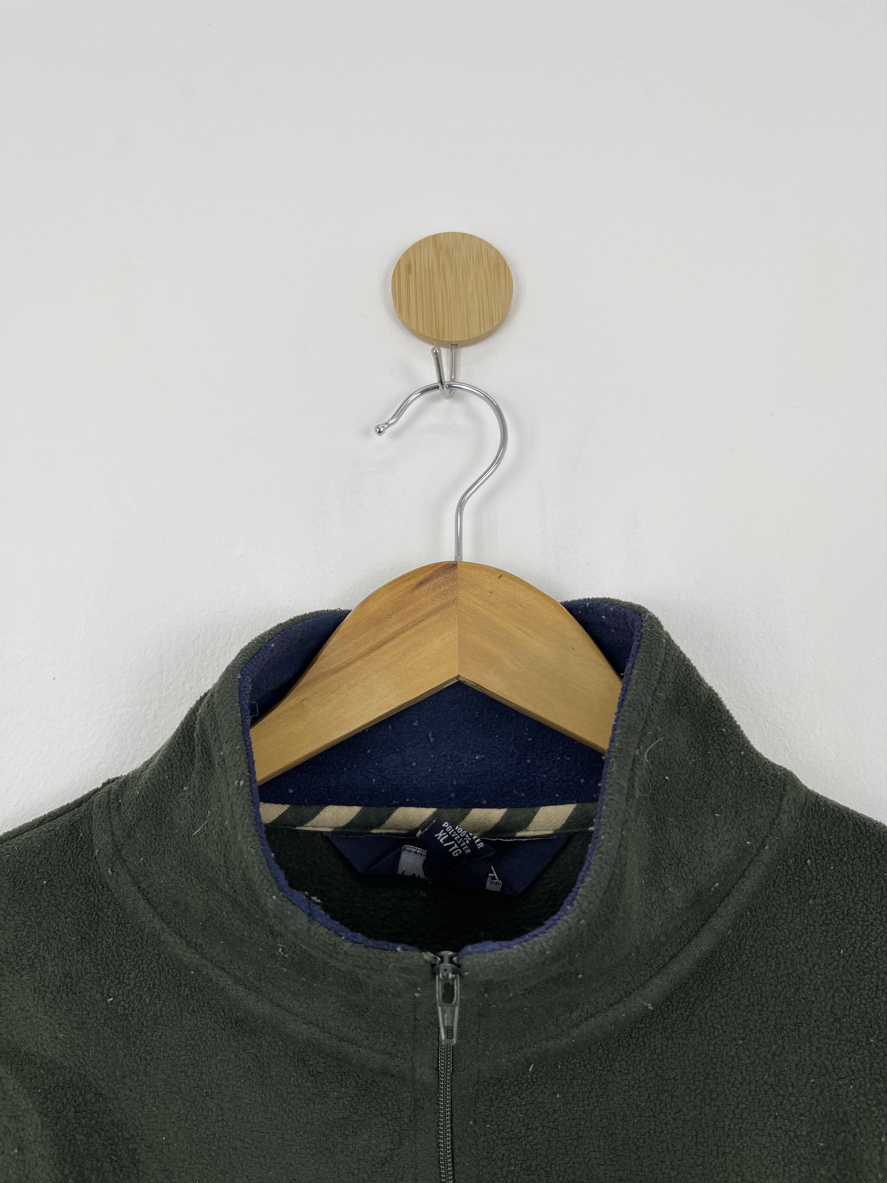 Nautica Vintage 90s Nautica Fleece Half Zipper Jacket Large JA0006 Size US XL / EU 56 / 4 - 6 Thumbnail