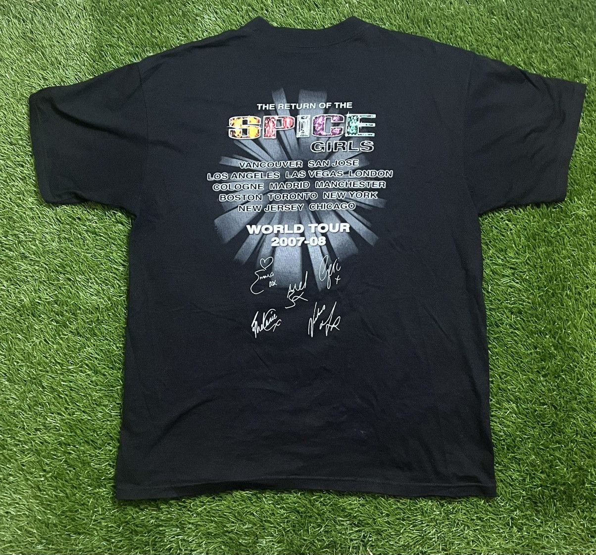 Vintage Vintage Spice Girls 2007 Tour Shirt Size US L / EU 52-54 / 3 - 2 Thumbnail