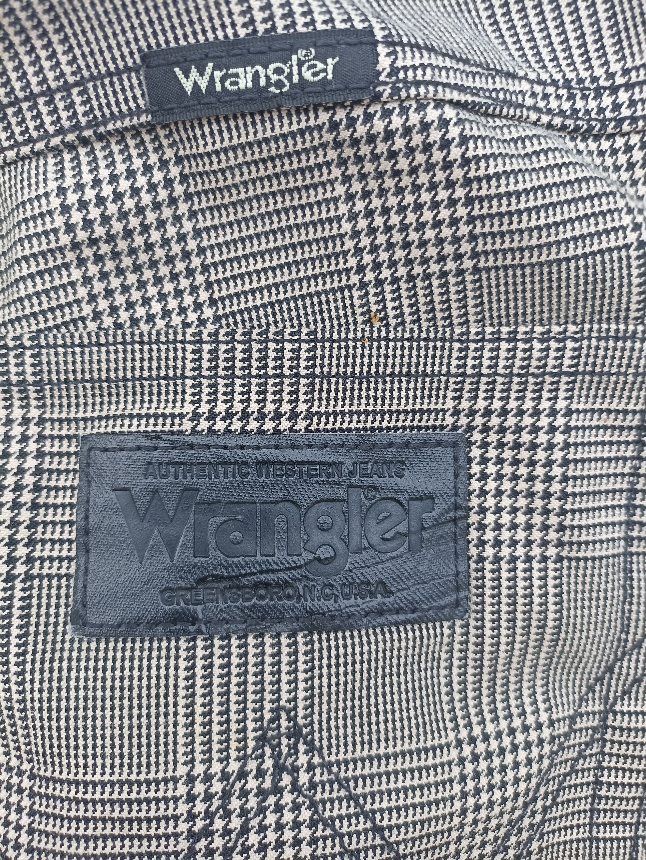 Wrangler Vintage Wrangler pants chekered if six was nine beauty beast Size US 35 - 6 Thumbnail