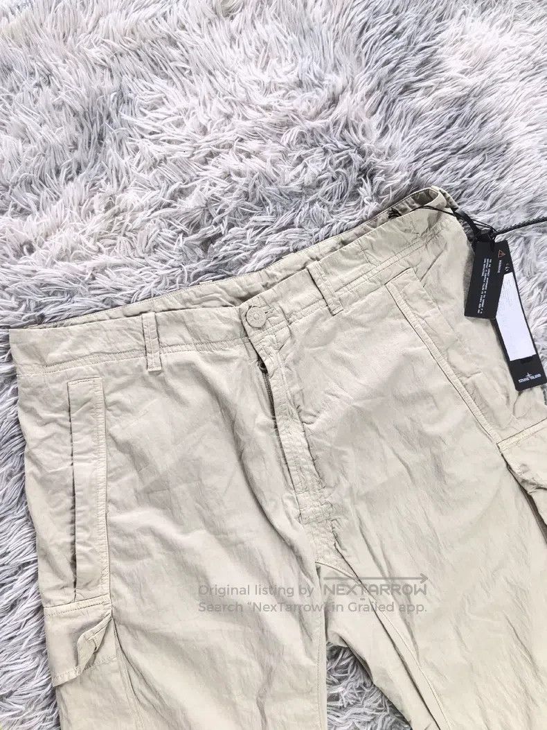 Stone Island Stone Island Phantom Series Beige Double Pocket Trousers Size US 34 / EU 50 - 2 Thumbnail