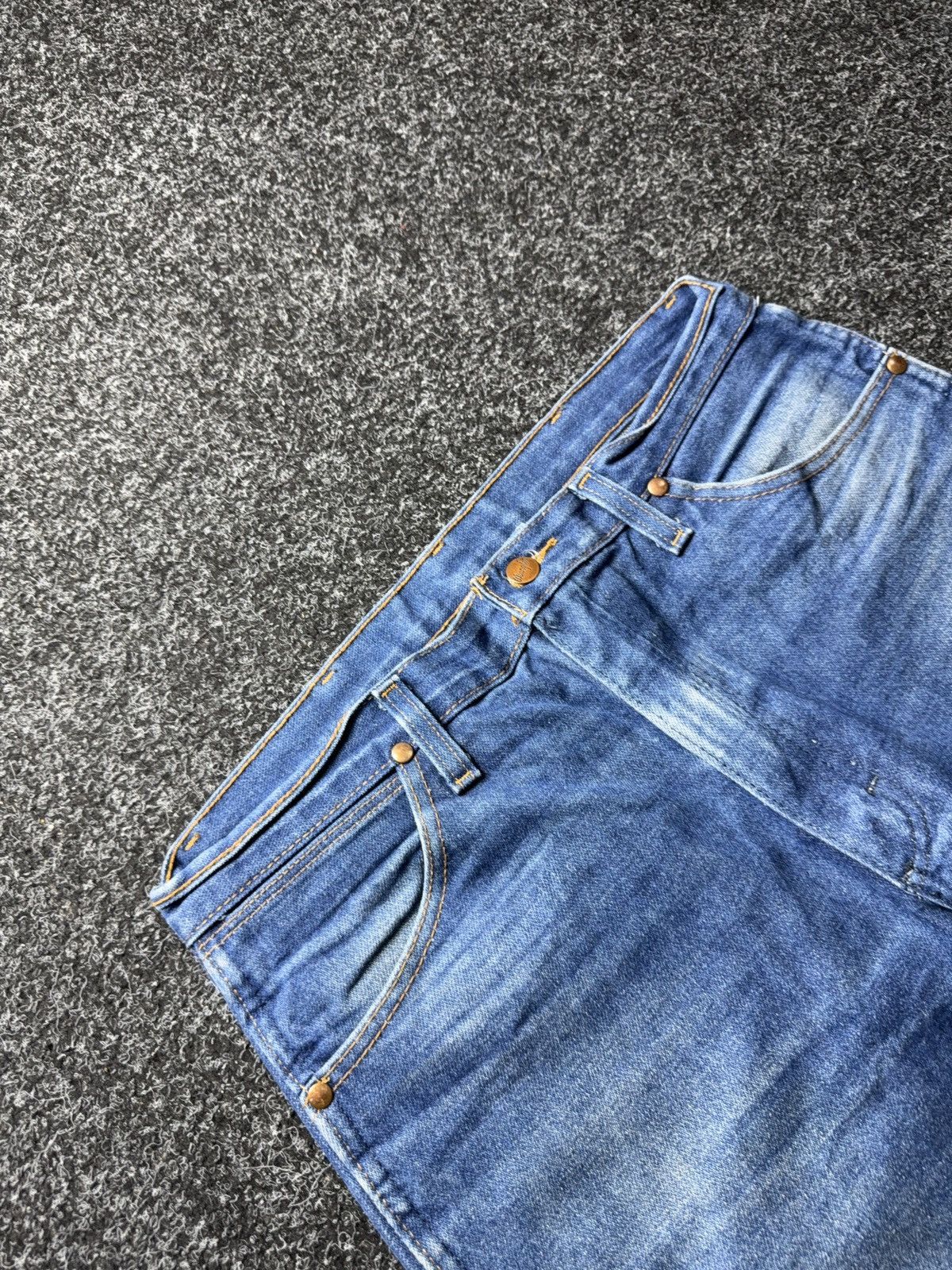 Wrangler Retro 90s Vintage Wrangler Classic Straight Leg Jeans W34 Size US 34 / EU 50 - 8 Thumbnail