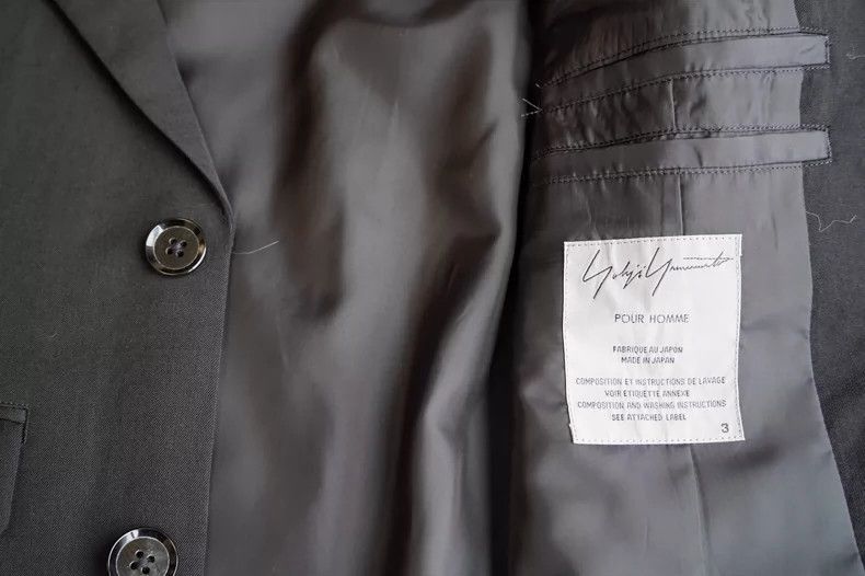 Yohji Yamamoto YohjiYamamoto 2009SS first year slogan leather jacket-2505 Size US L / EU 52-54 / 3 - 7 Thumbnail