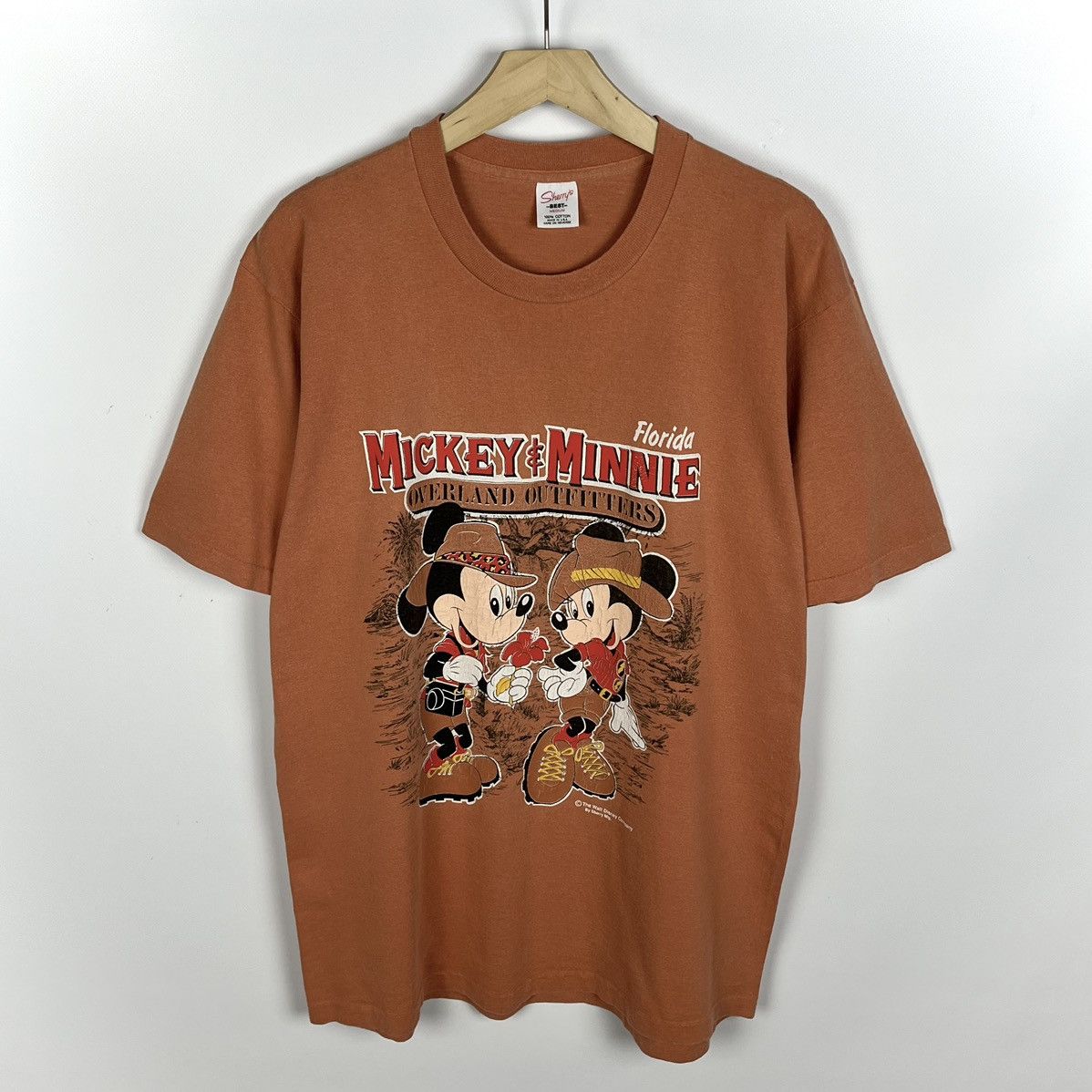 Vintage Vintage Mickey Mouse Overland Outfitters Disney tee 80’s Size US M / EU 48-50 / 2 - 1 Thumbnail