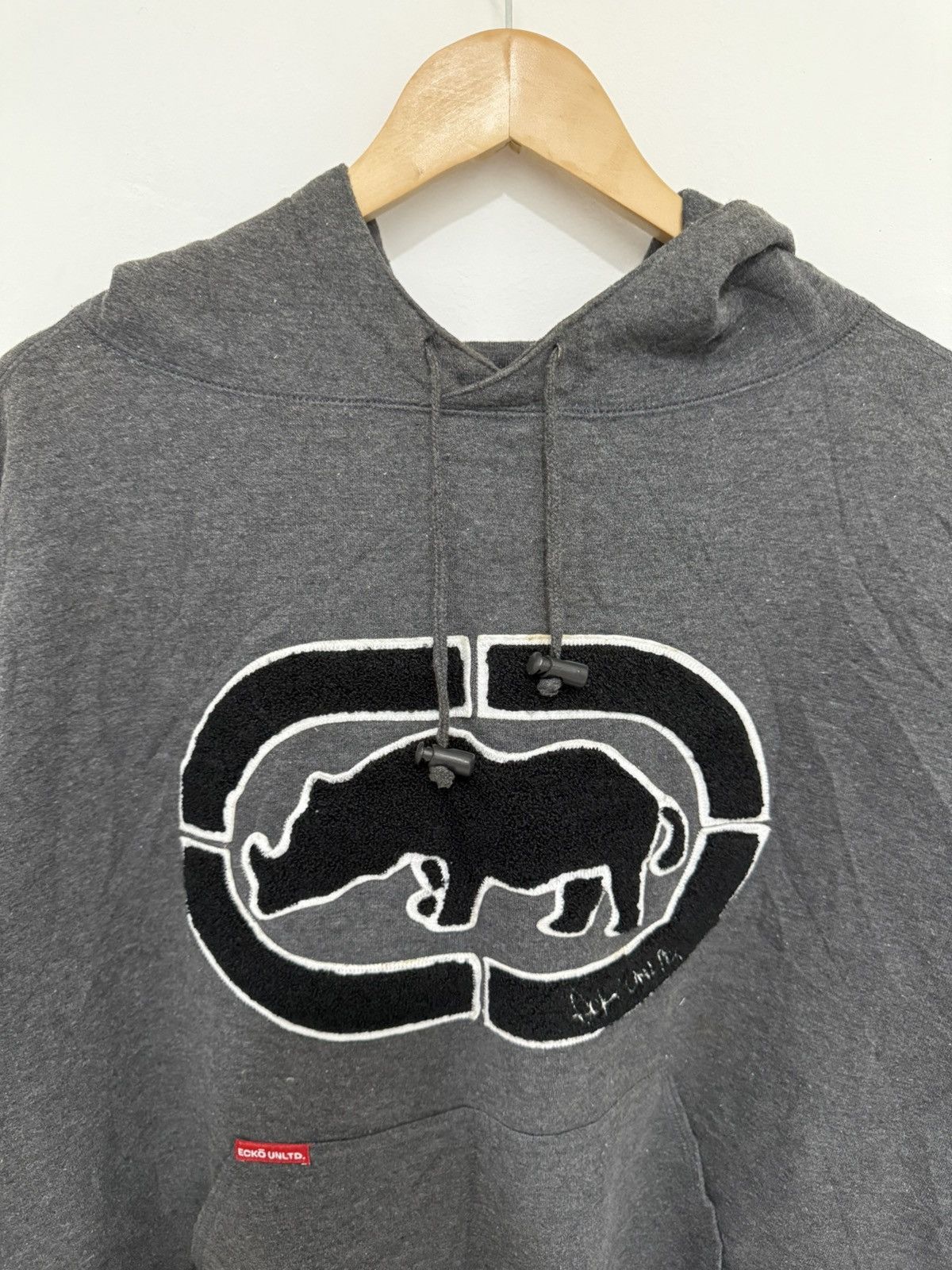 Ecko Unltd. Vintage Ecko UNLTD Embroidered Y2k Hoodie Size US XL / EU 56 / 4 - 3 Thumbnail