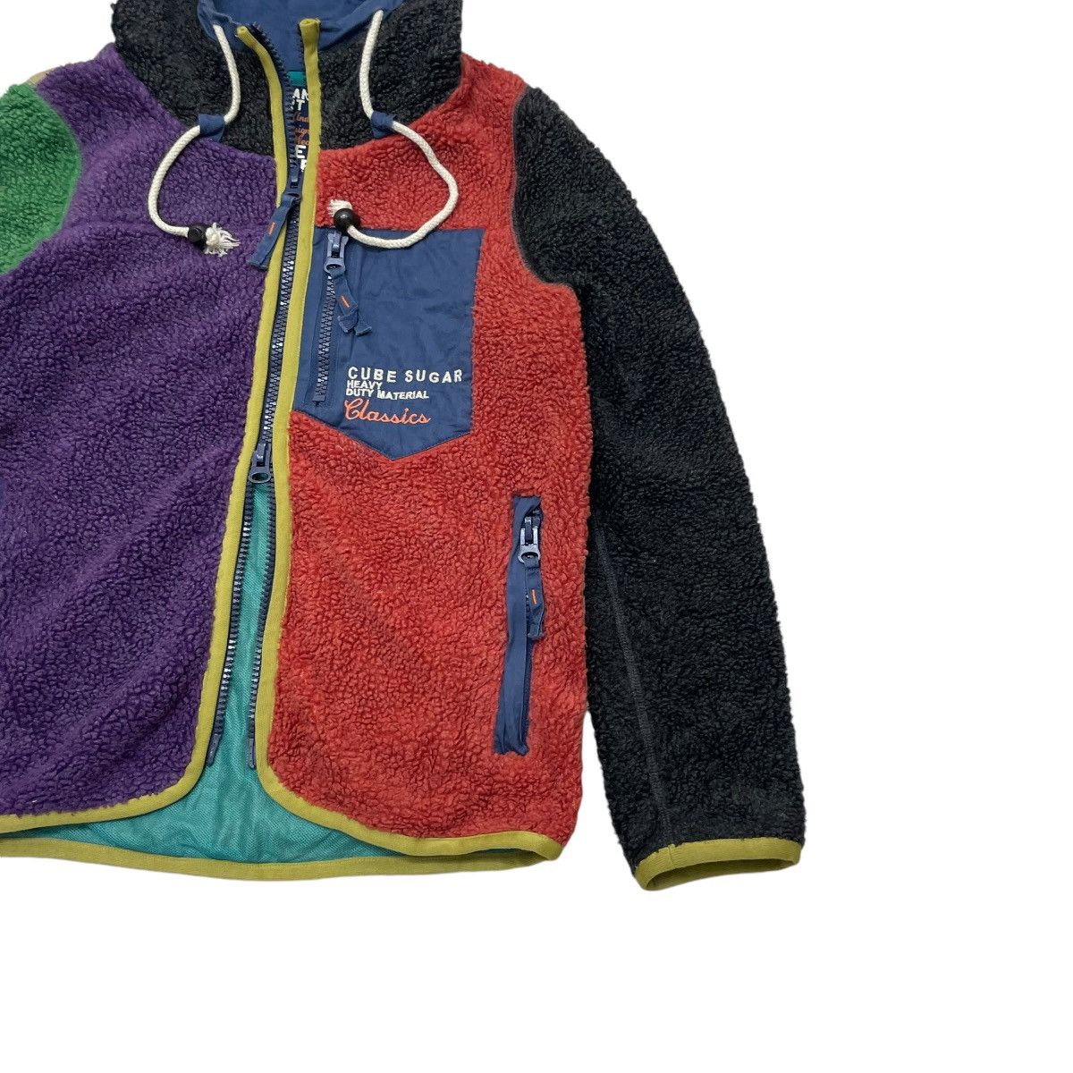 Patagonia × Vintage 💥Cube Sugar Pleasant Heard Heavy Duty Material Size M / US 6-8 / IT 42-44 - 4 Thumbnail