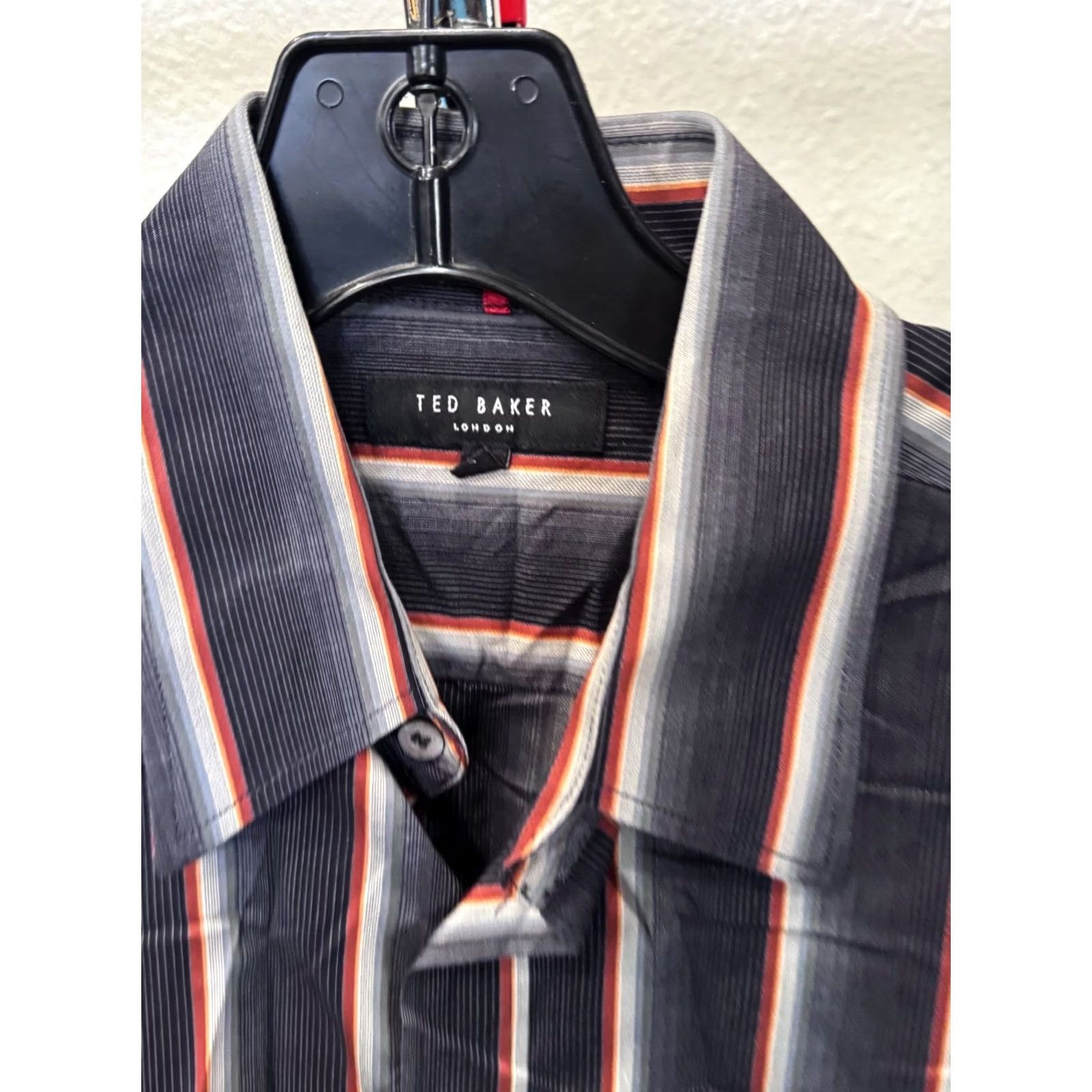 Ted Baker Ted Baker Shirt Large L Multicolor Mens Size US L / EU 52-54 / 3 - 3 Thumbnail