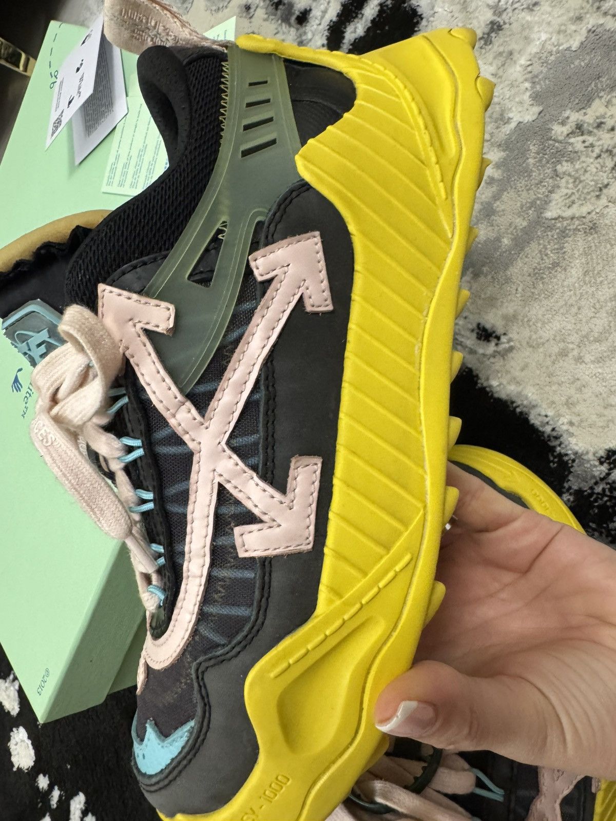 Off-White Odsy 1000 low-top sneakers Size US 8 / IT 38 - 3 Thumbnail