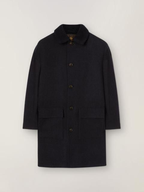Loro Piana o1w1db10225 FAM5791 Carnaby Coat in Navy Blue Size US L / EU 52-54 / 3 - 1 Preview