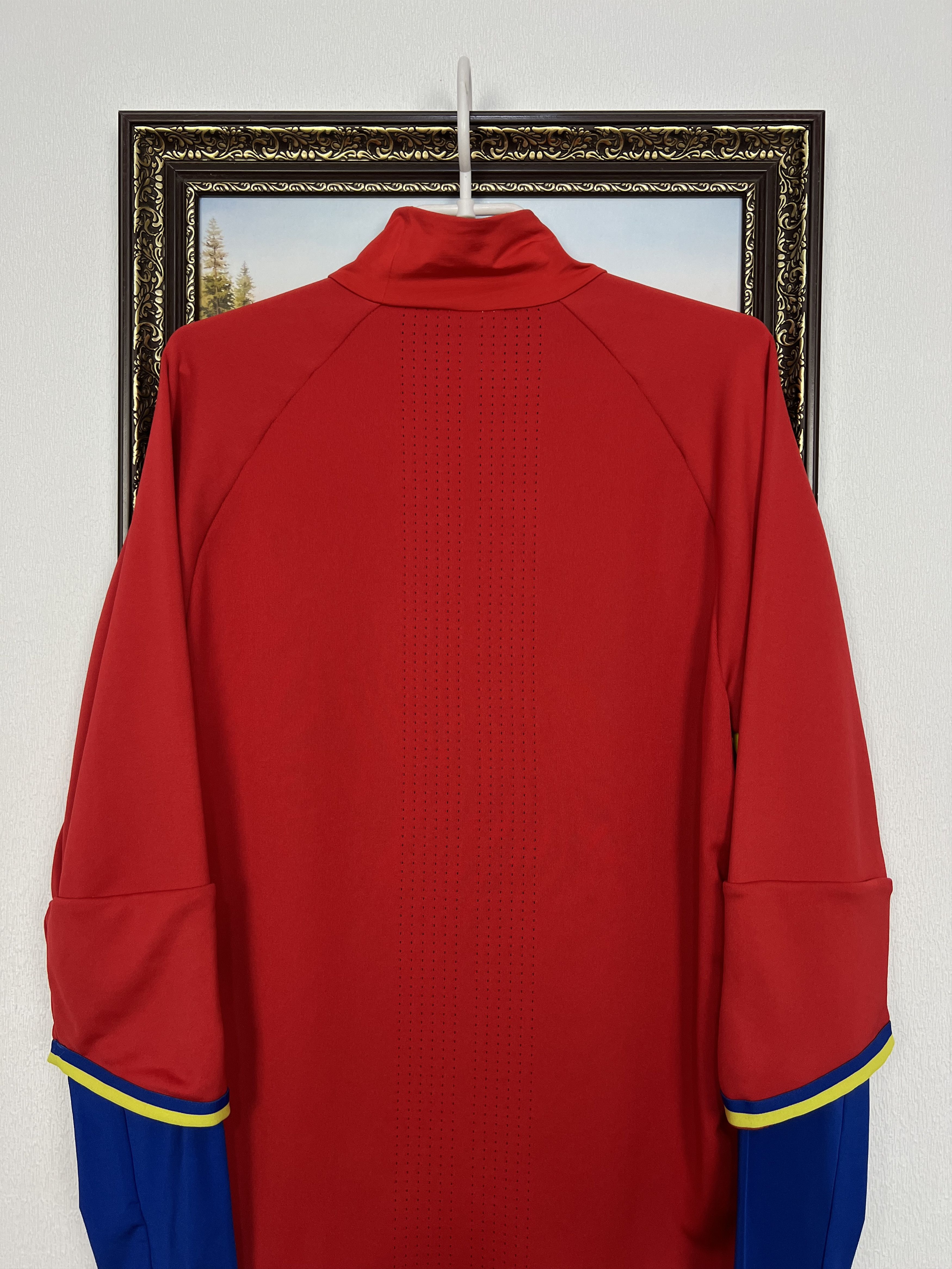 Adidas Adidas Spain Football Train Sweatshirt Soccer Track Top Size US M / EU 48-50 / 2 - 16 Thumbnail