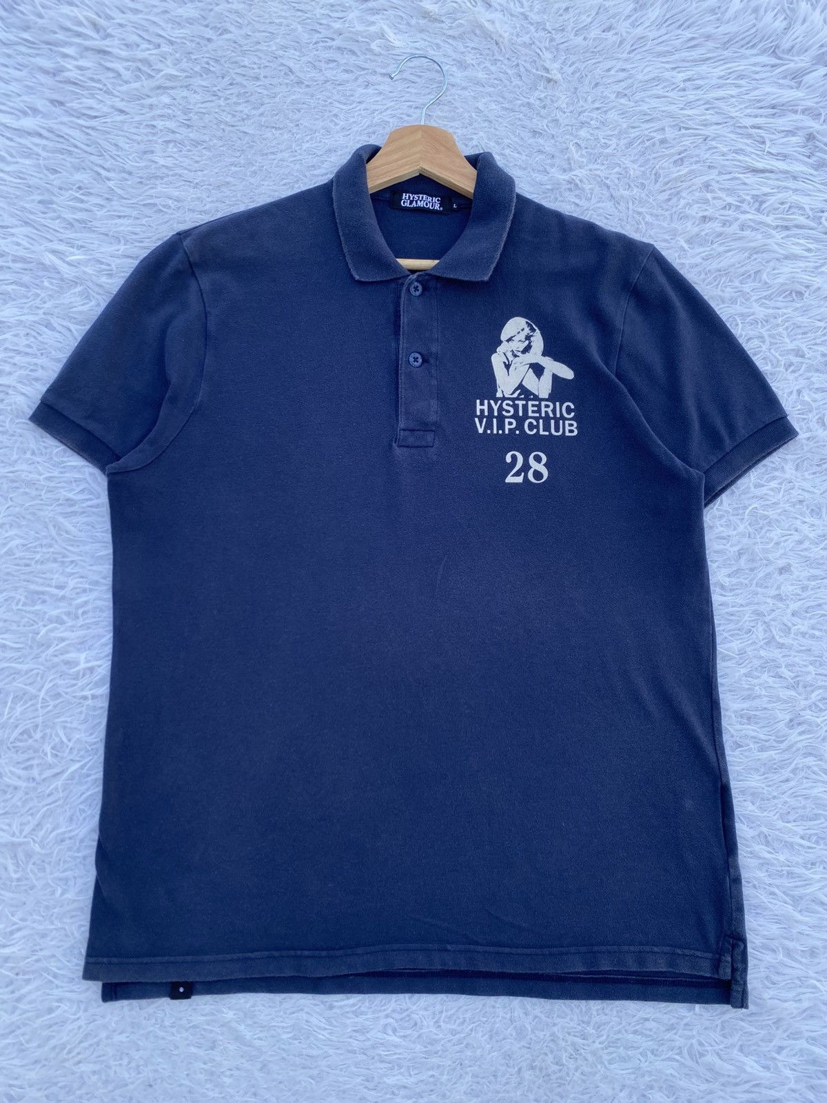 Hysteric Glamour Rare Vintage Hysteric Glamour VIP Club Polo Tee Size US M / EU 48-50 / 2 - 9 Thumbnail
