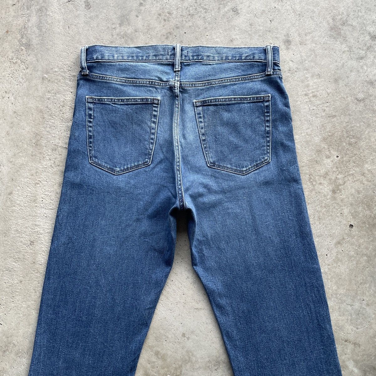Japanese Brand Vintage Faded Japanese Brand Denim Jeans Pants W33x27.5 Size US 33 - 8 Thumbnail
